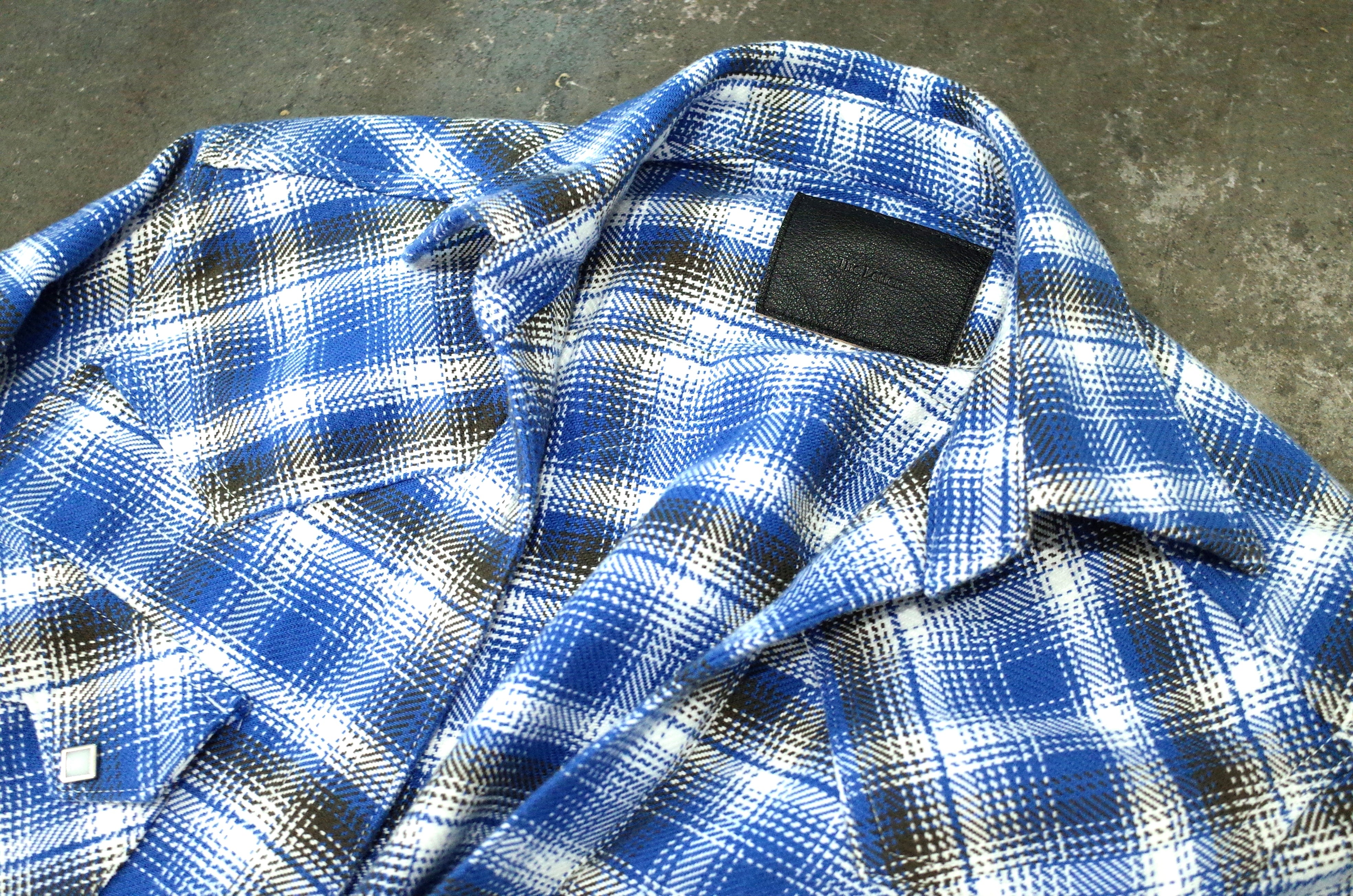 WESTERN CUTTING SHIRT -OMBRE CHECK SOFT HEAVY FLANNEL- – The Letters