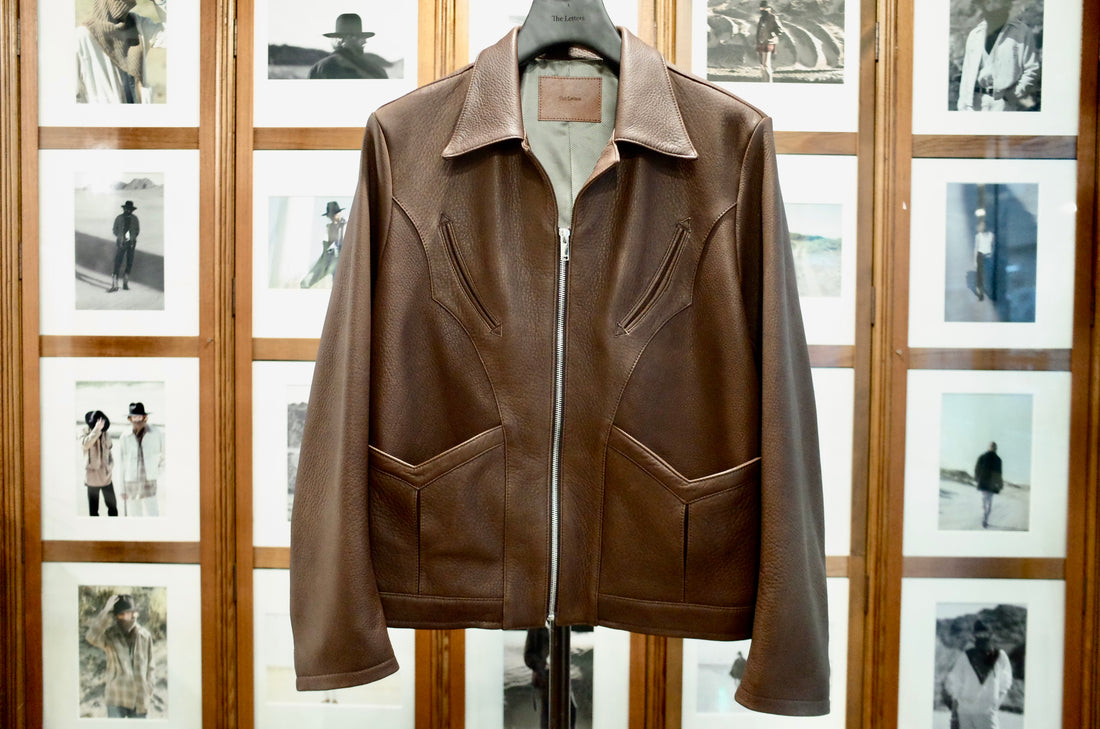 WESTERN ZIP JACKET -DEER SKIN-
