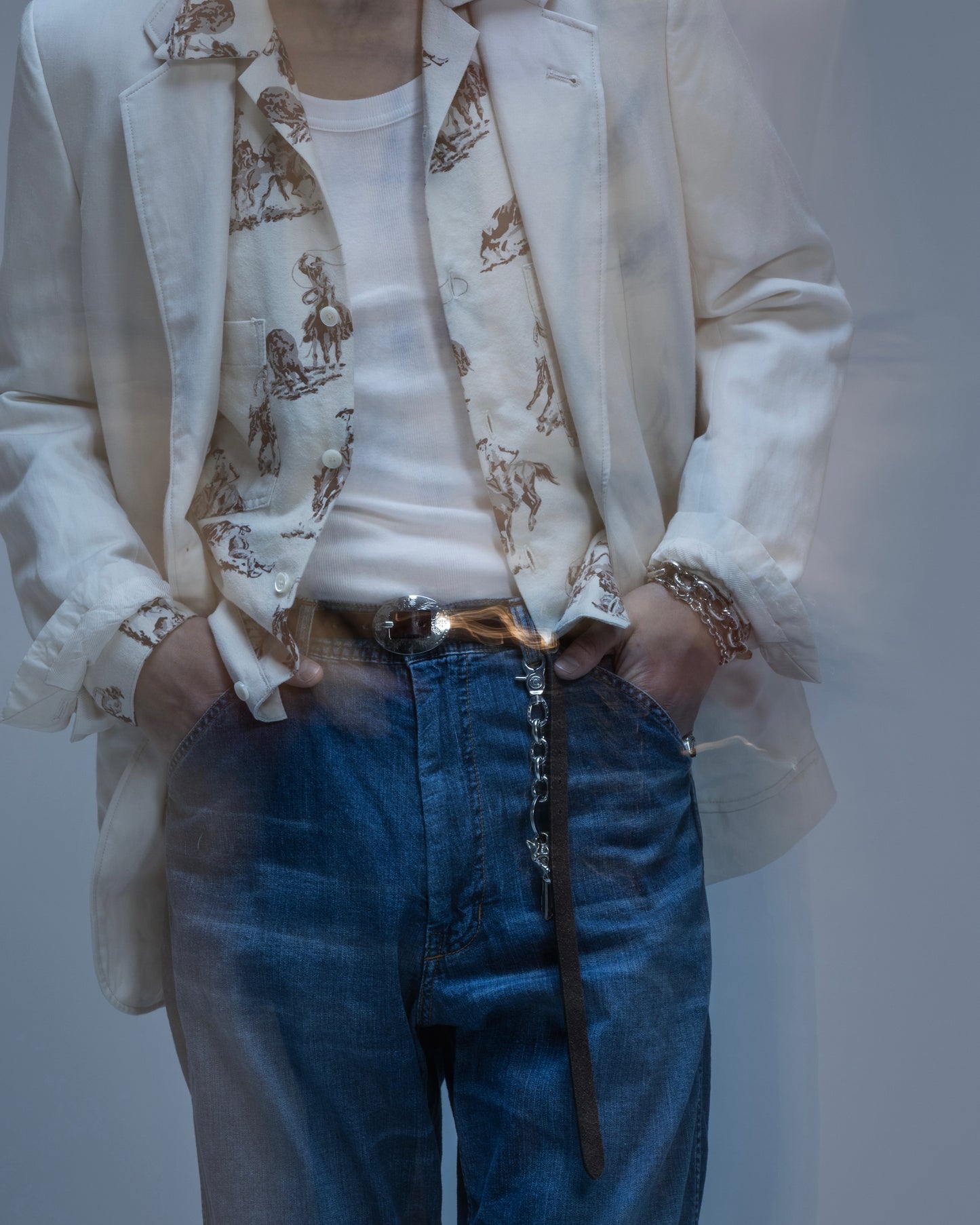 DEAN SHIRT -COW BOY FLANNEL COTTON-
