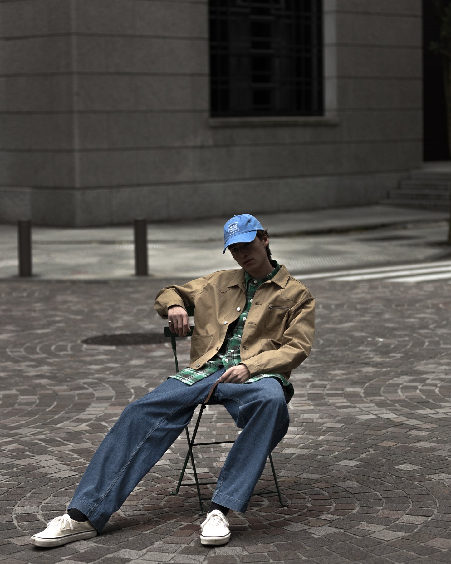 BAKER PANTS -USED WASHED DENIM-