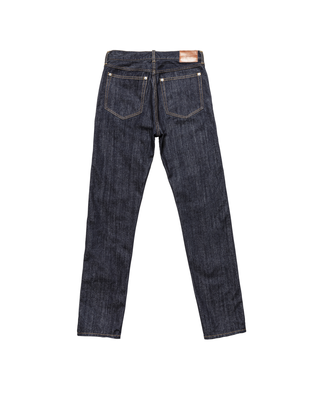 CLASSIC 5 POCKET TAPERED PANTS  -WASHED DENIM-