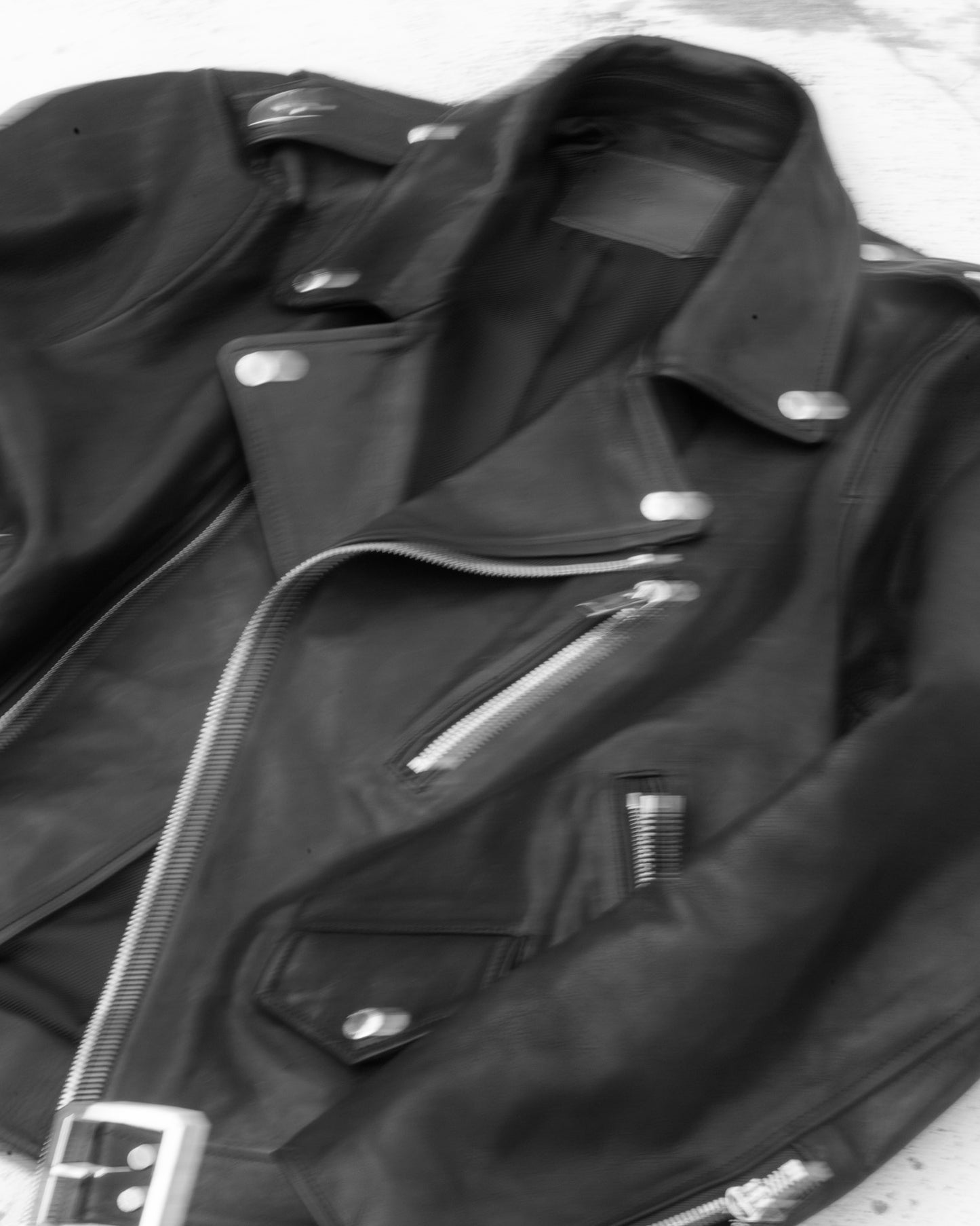 MOTORCYCLE JACKET -CALF-