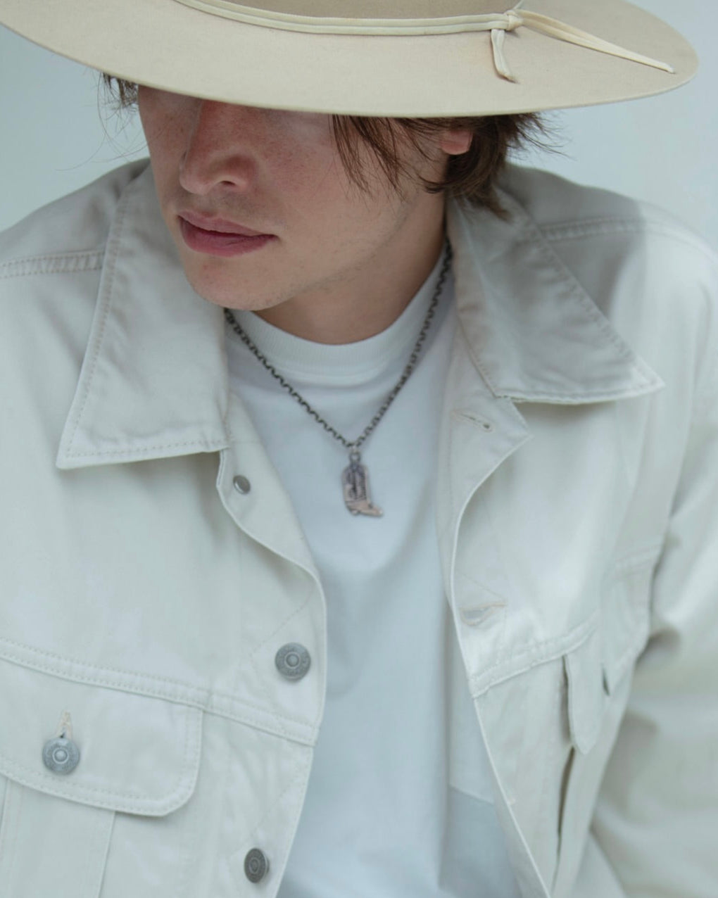 WESTERN BOOTS CHAIN NECKLACE