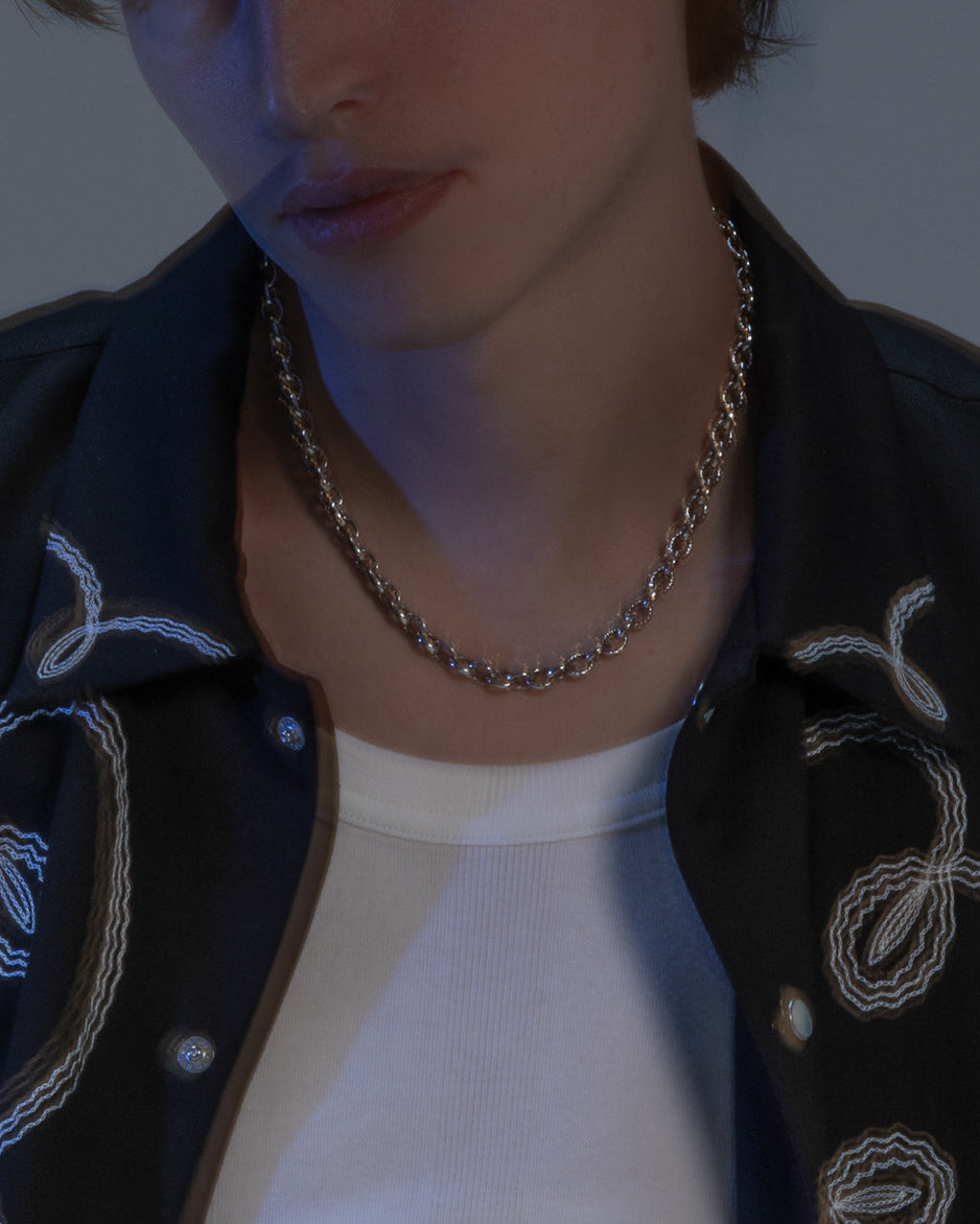 HORSESHOE W CLIP LONG CHAIN