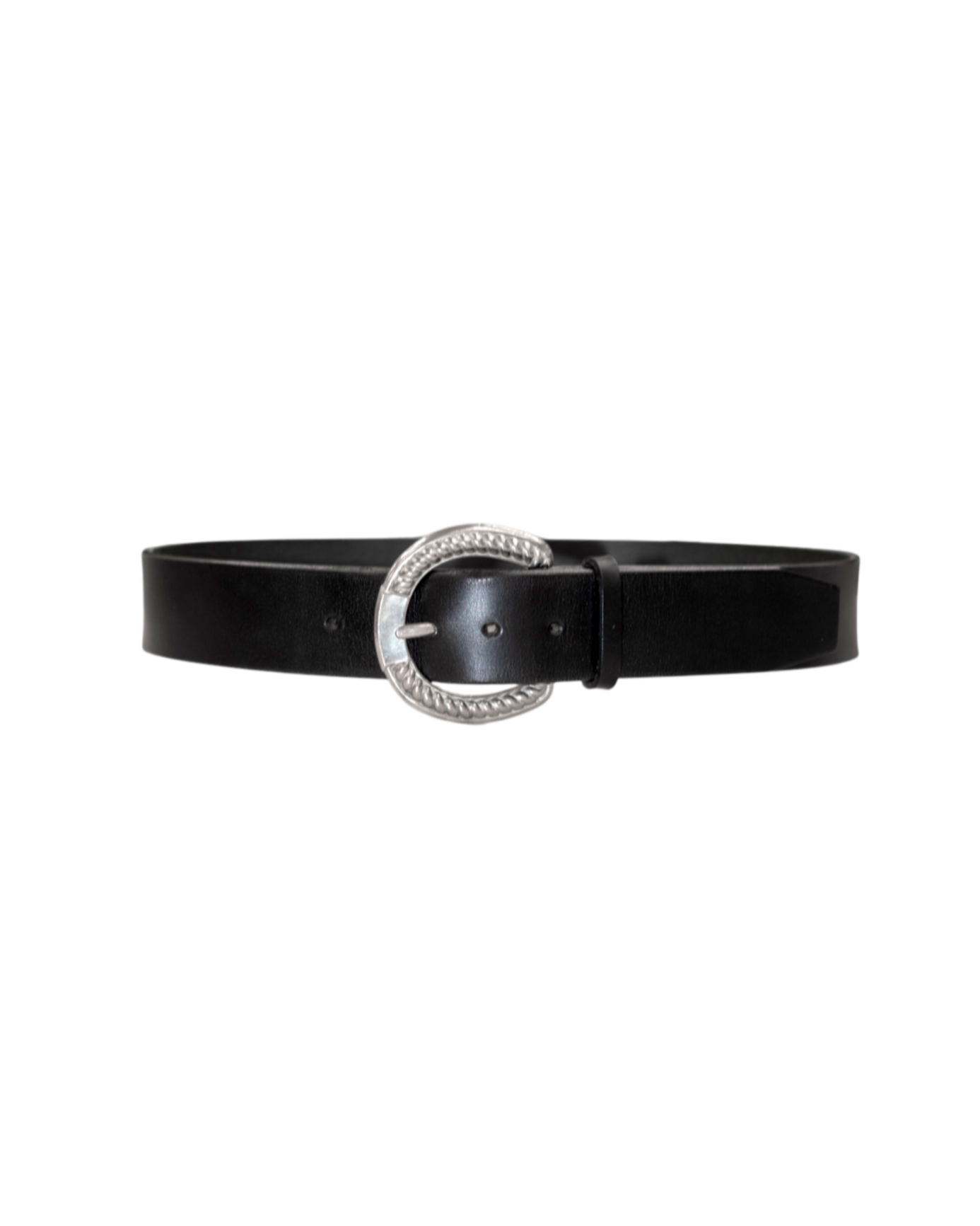 HORSESHOE BELT -COW HIDE-