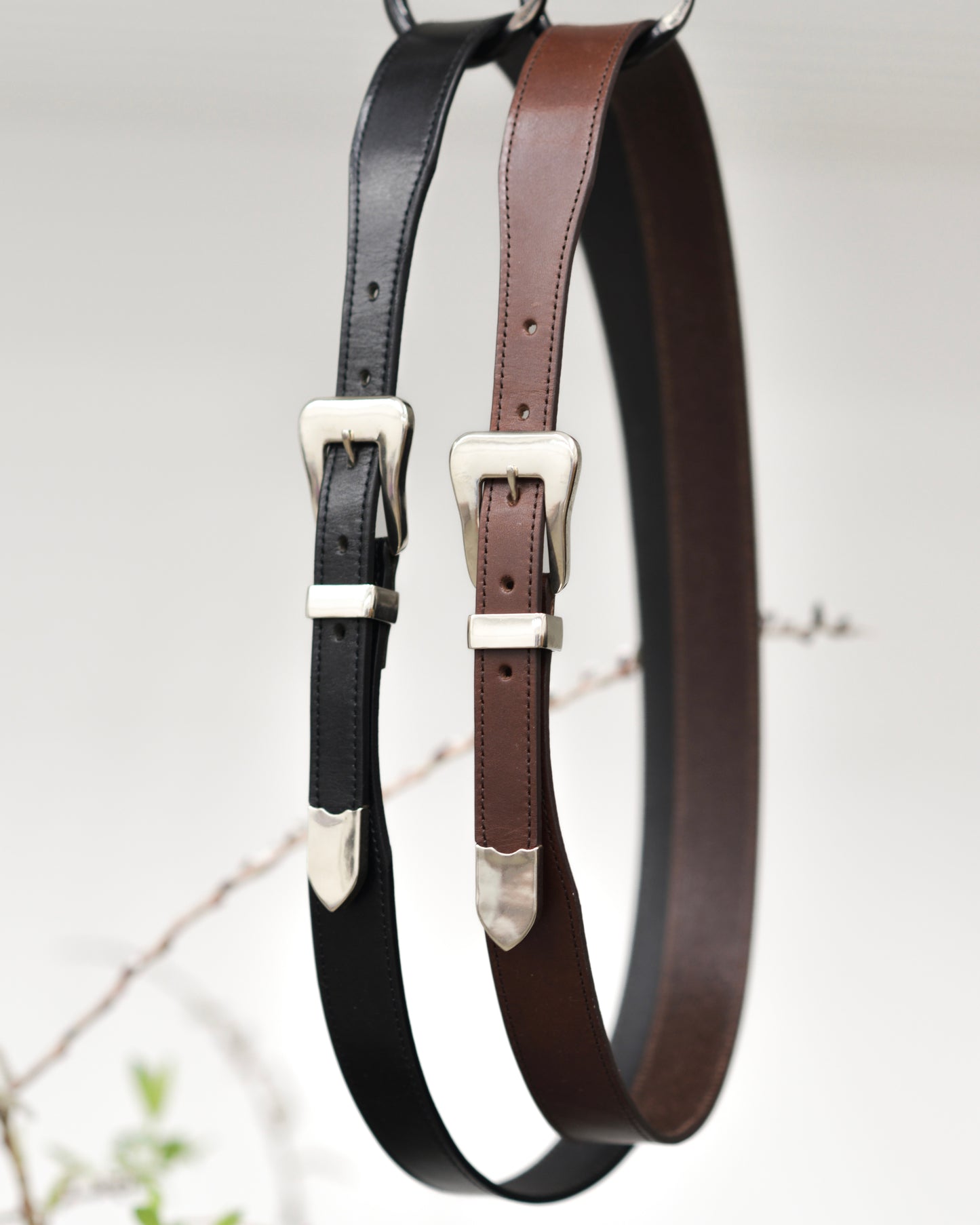3 PEACE BELT -COW HIDE-