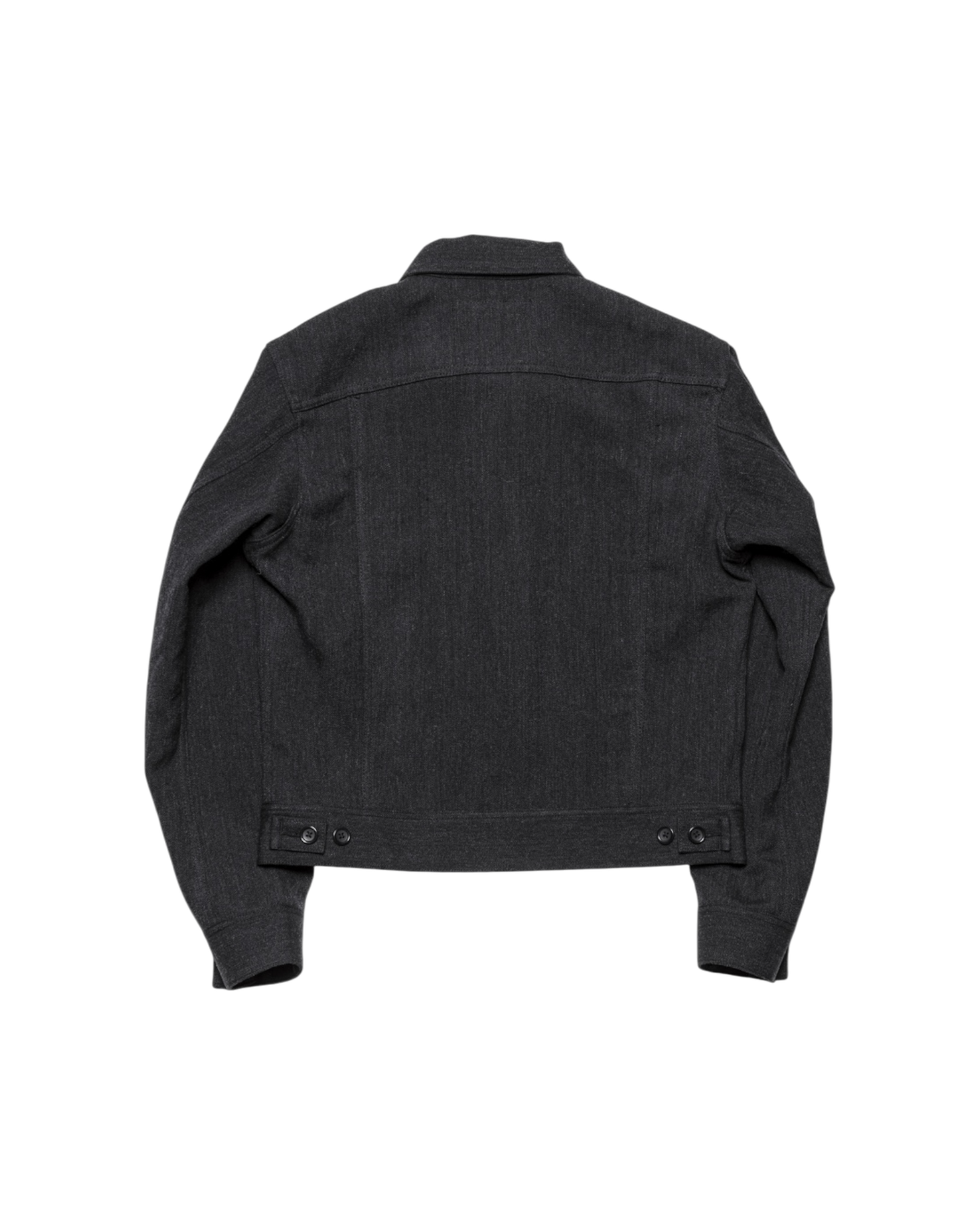 COW BOY JACKET -WOOL LINEN HERRINGBONE- 60%OFF