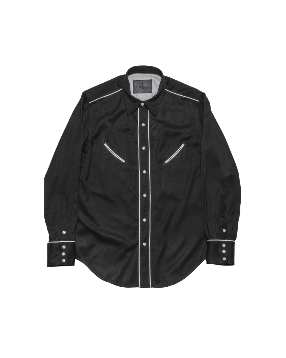 SMILE POCKET SHIRT -RAYON GABARDINE-