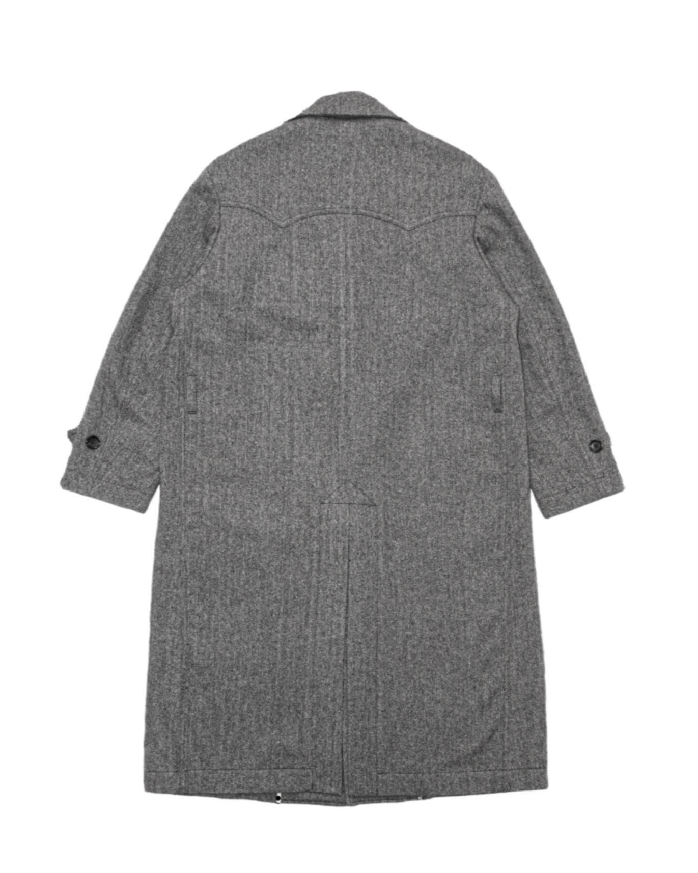 HORSE RIDING COAT -WOOL NYLON TWEED HERRINGBONE- ※50%OFF