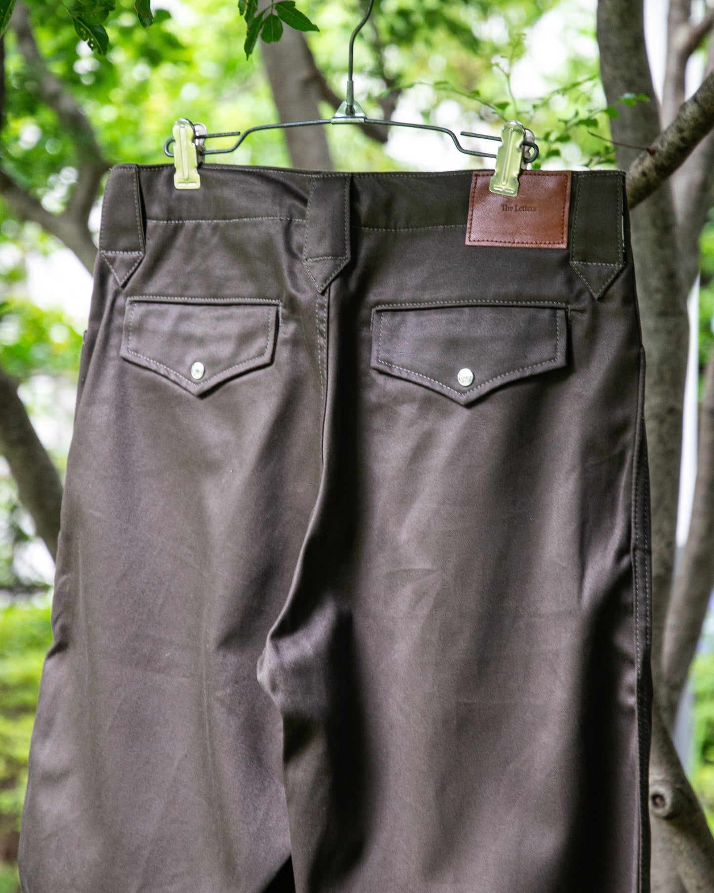 WESTERN RANCH TROUSERS -COTTON TWILL-