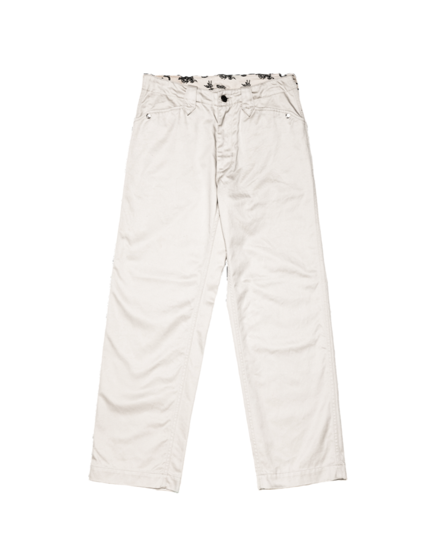 WESTERN RANCH TROUSERS -COTTON TWILL-