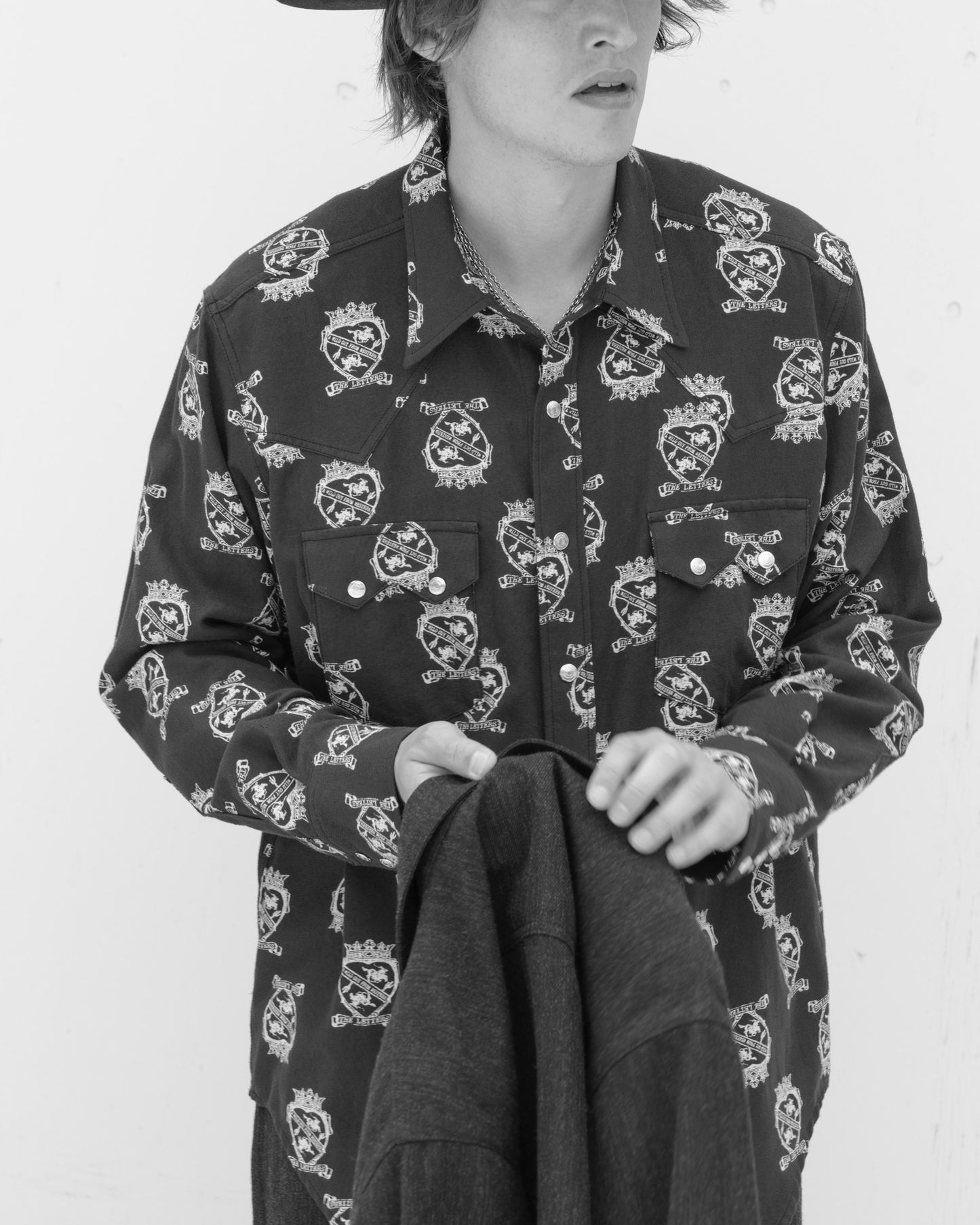 WESTERN SHIRT -HART COW BOY FLANNEL COTTON- ※50%OFF