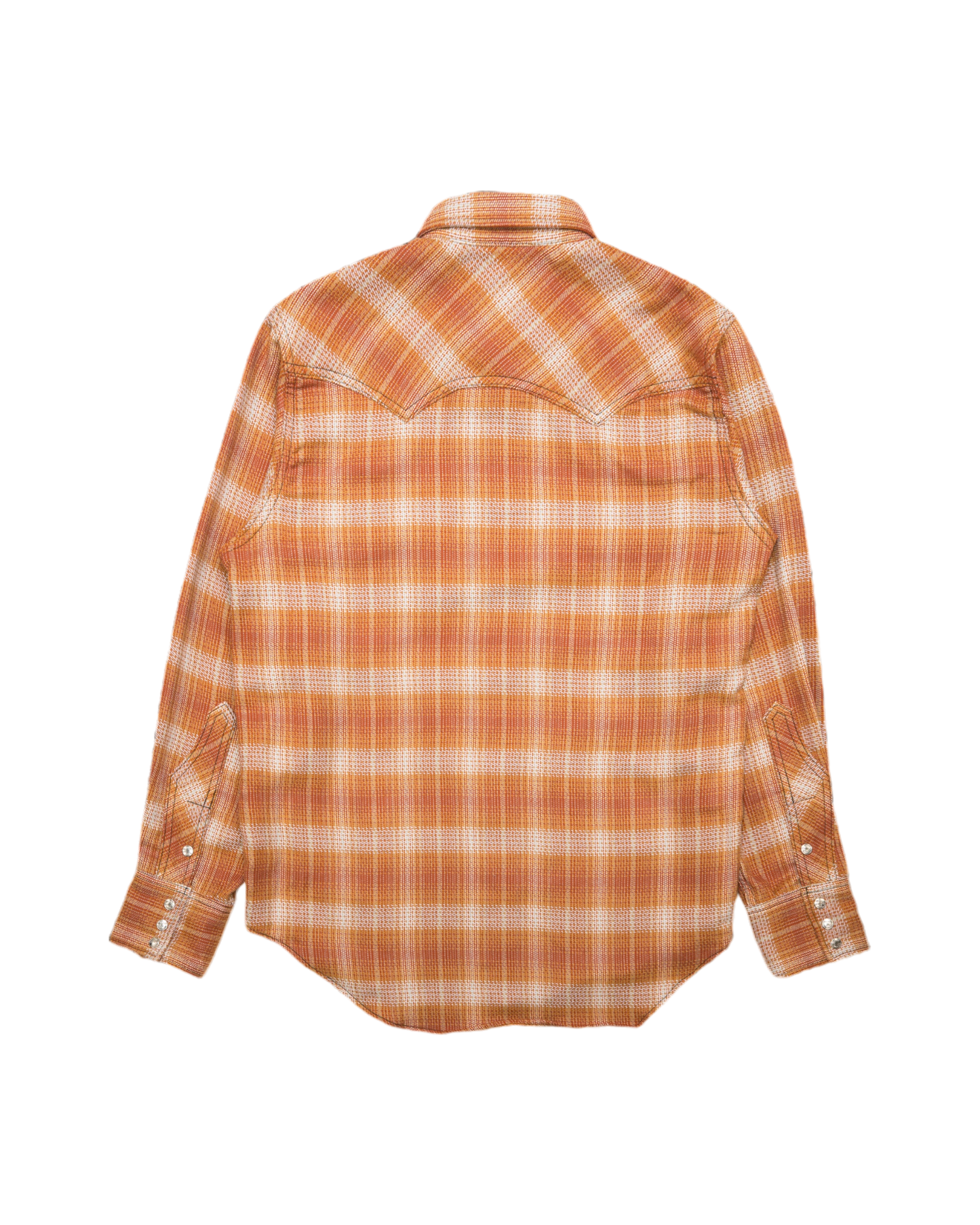WESTERN SHIRT -OMBRE CHECK COTTON-