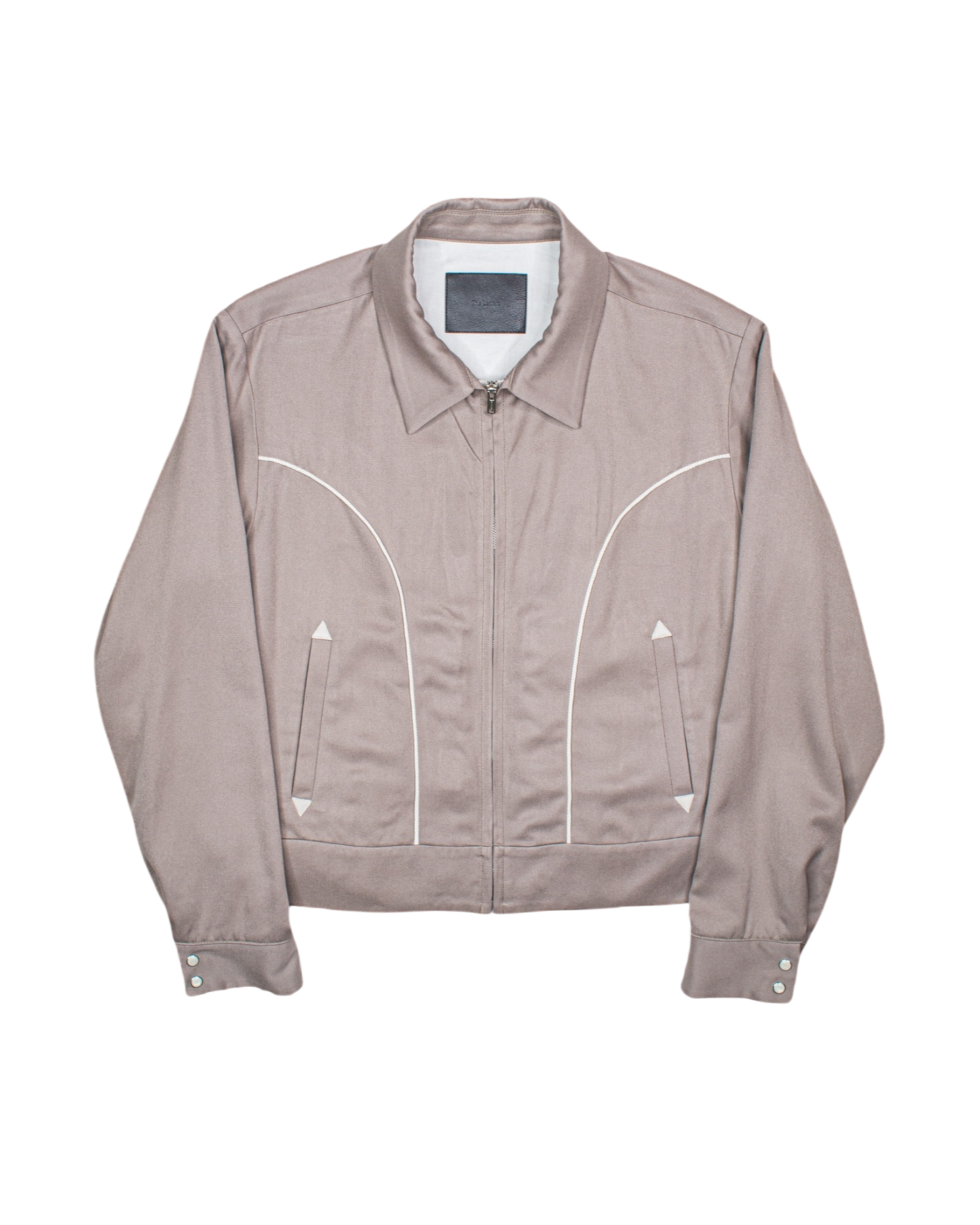 BORELO ZIP JACKET -RAYON GABARDINE-