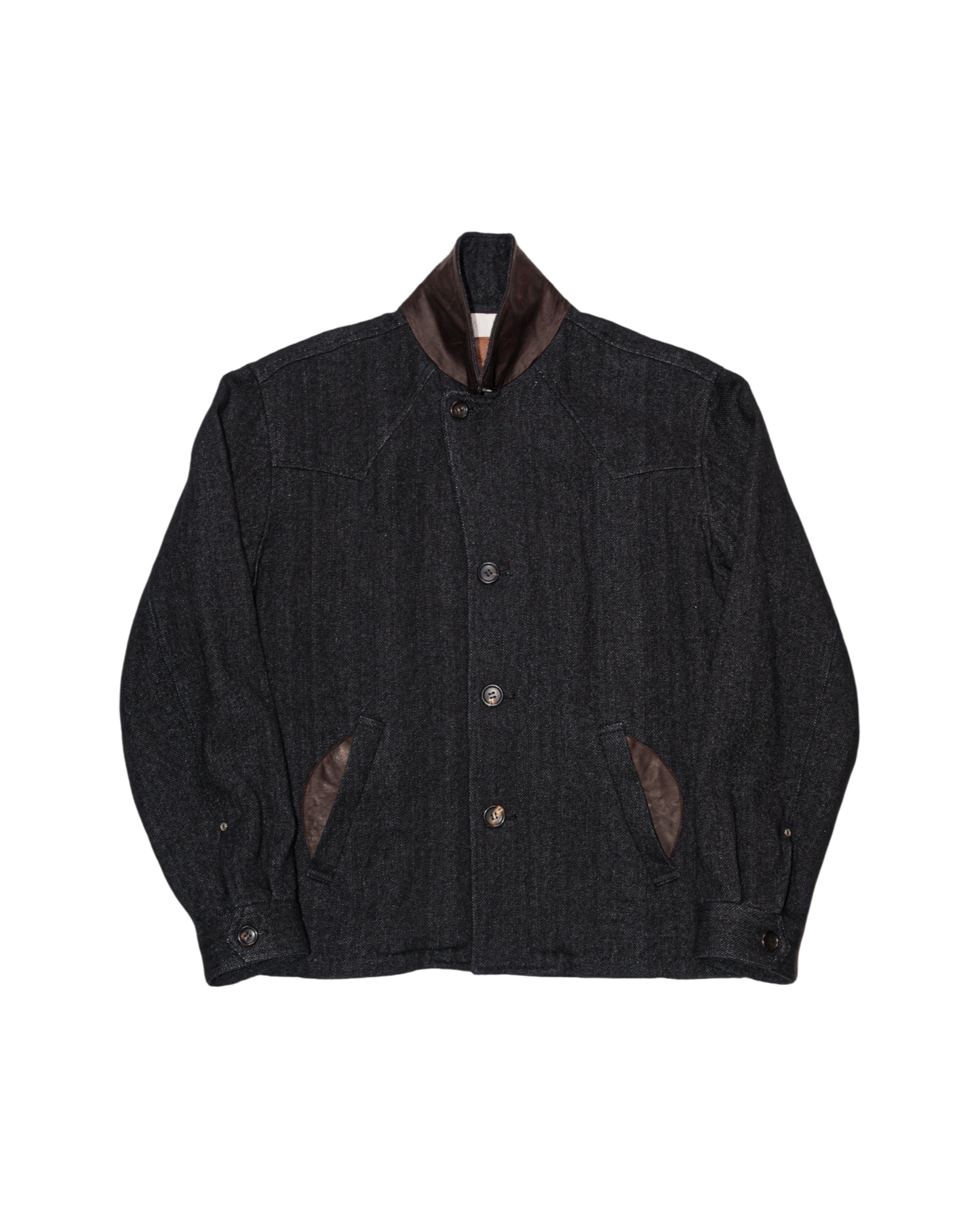 RANCH JACKET -WOOL LINEN TWEED-