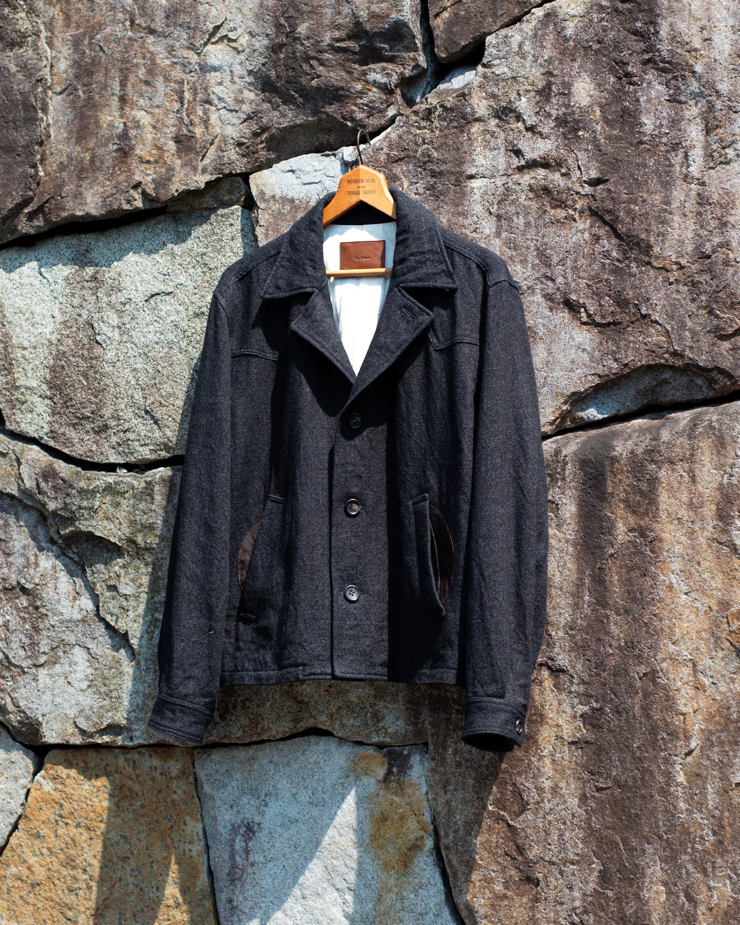 RANCH JACKET -WOOL LINEN TWEED-