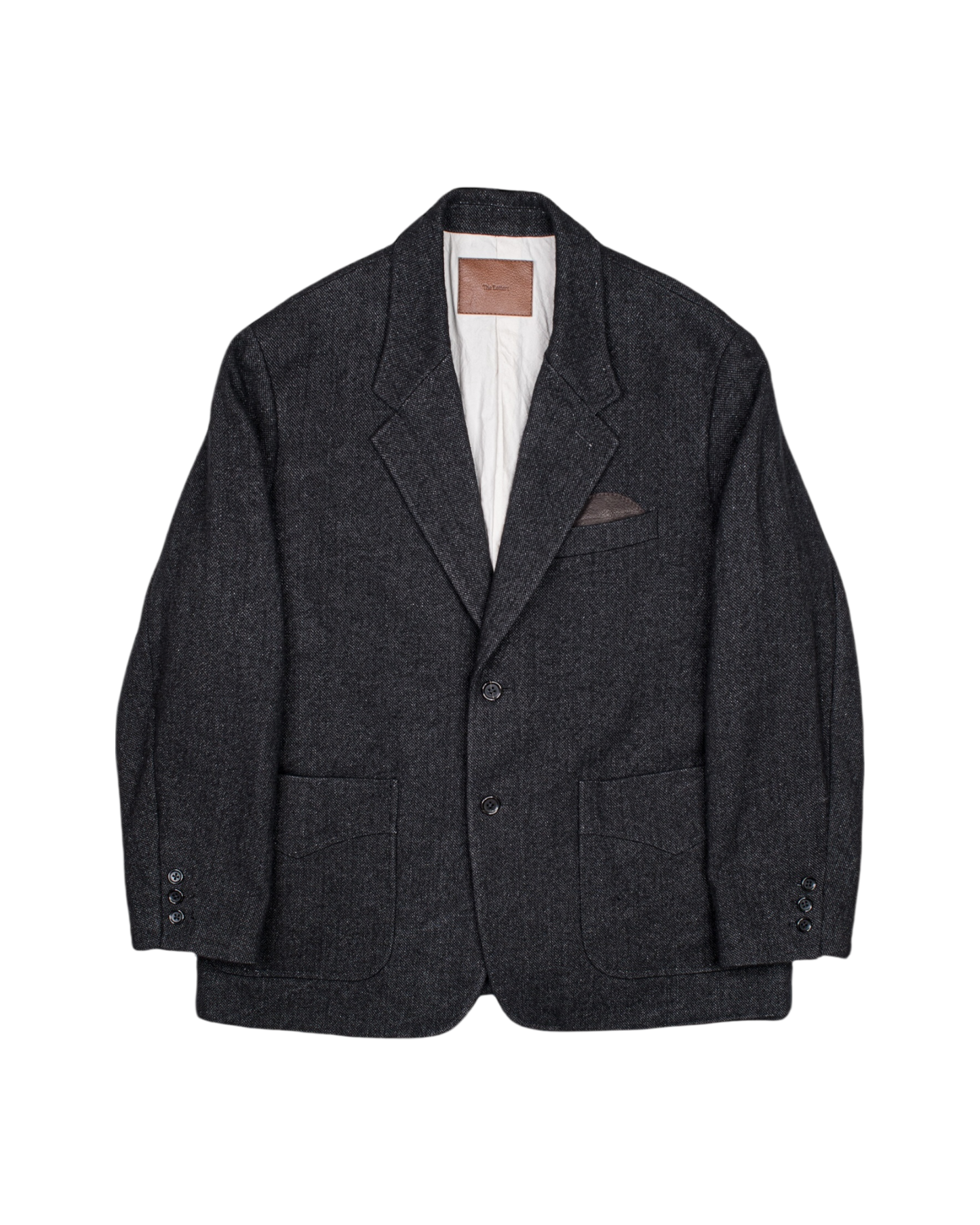 SACK JACKET -WOOL LINEN TWEED-