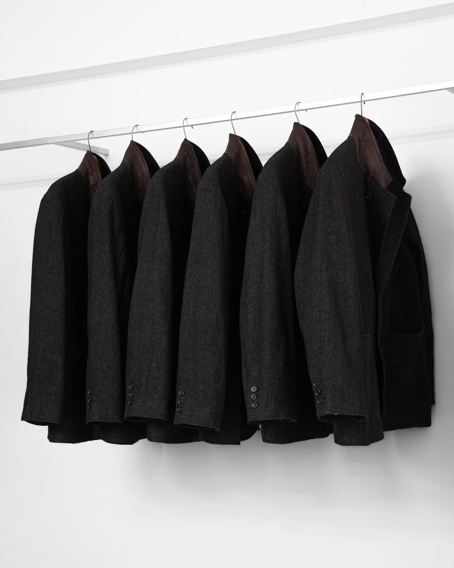 SACK JACKET -WOOL LINEN TWEED-