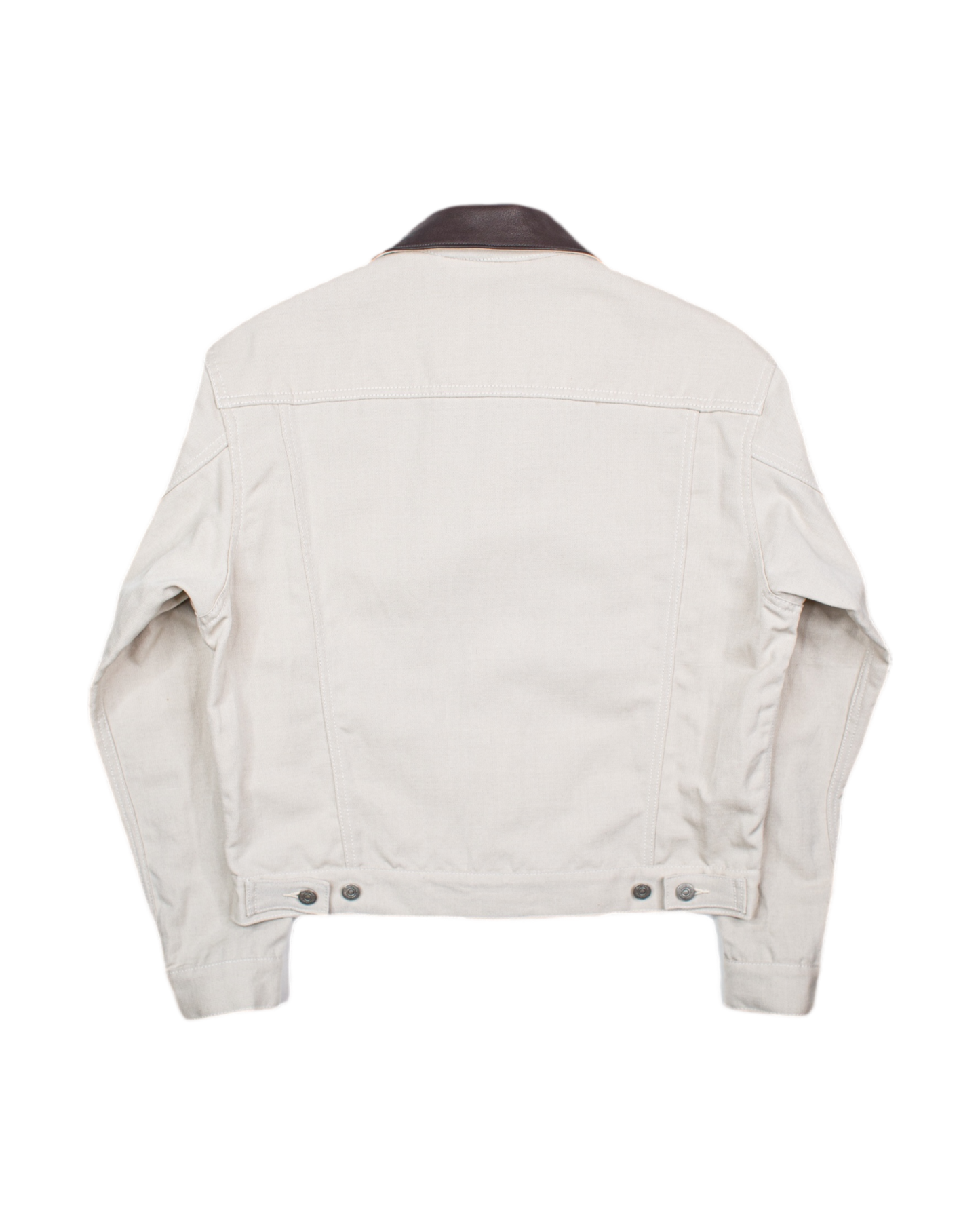 TRUCKER JACKET -WOOL LINEN TWILL-