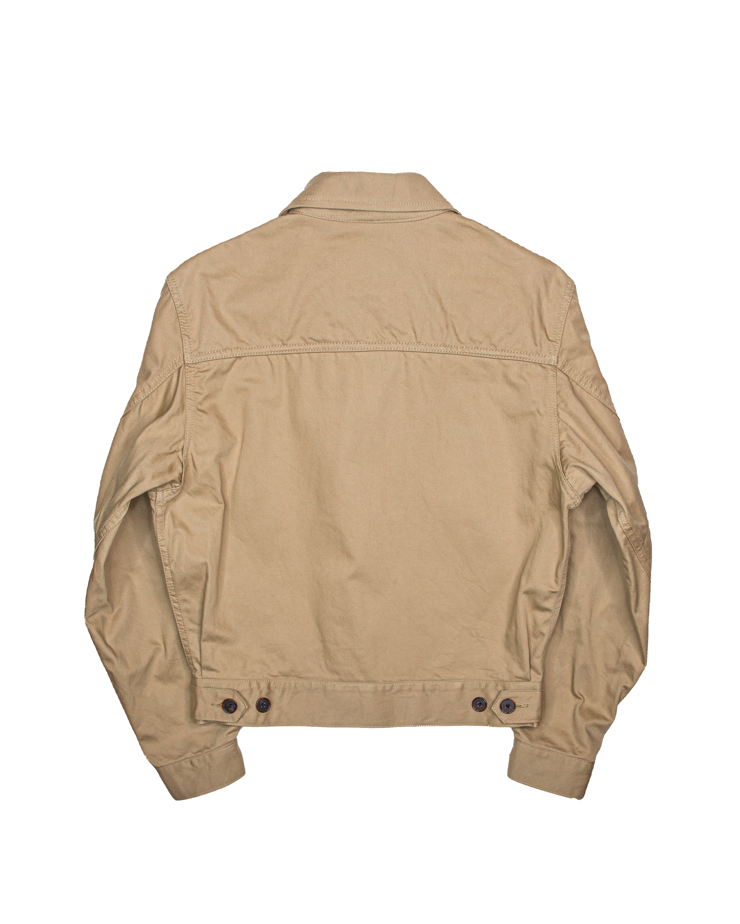 WORKERS SHORT ZIP JACKET -COTTON TWILL-