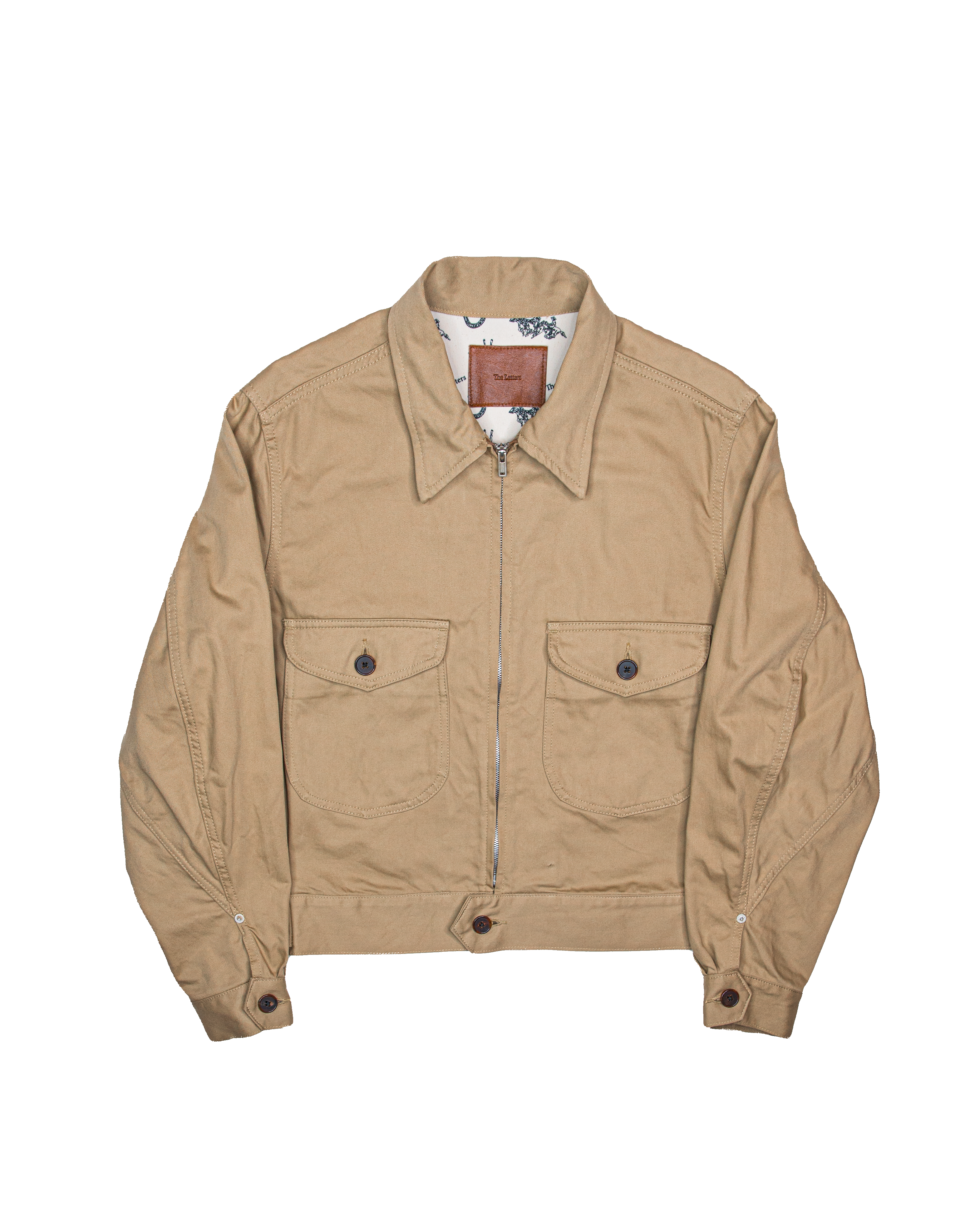 ジャケット・アウター The Letters WESTERN SHORT RIB ZIP JACKET ジャケット・アウター The Letters WESTERN SHORT RIB ZIP JACKET