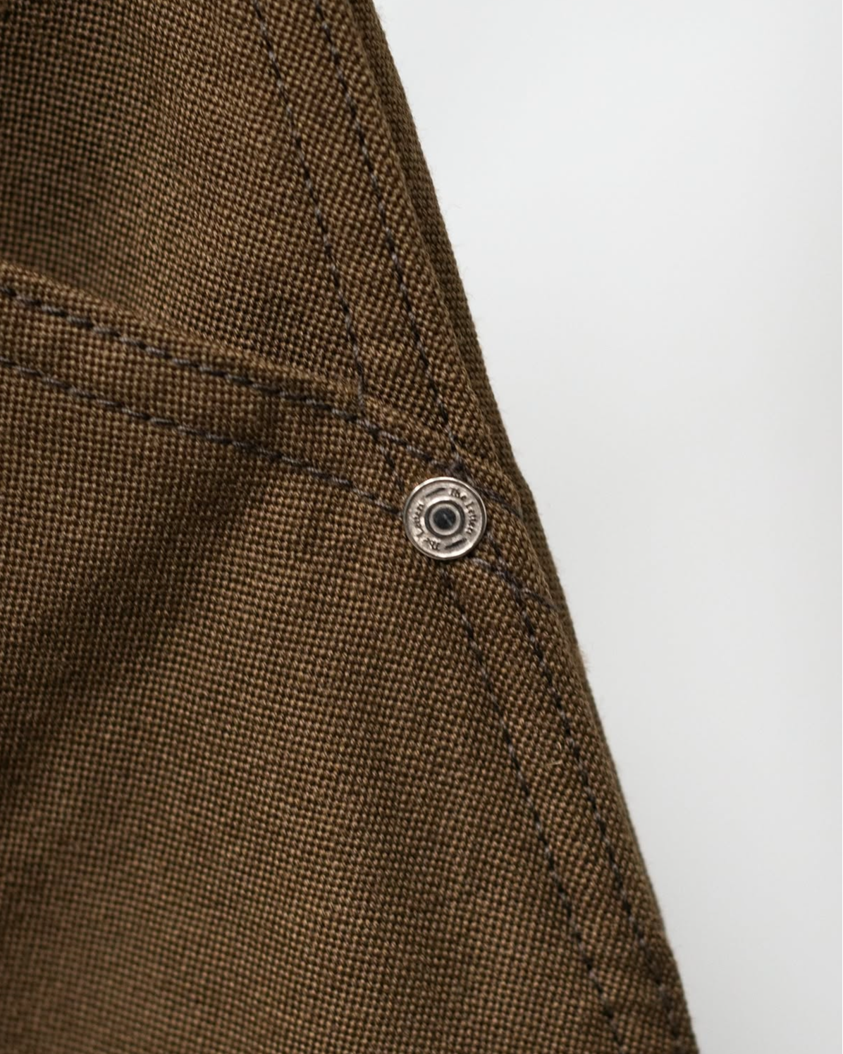 WORKERS WIDE PANTS -WOOL LINEN TWILL-