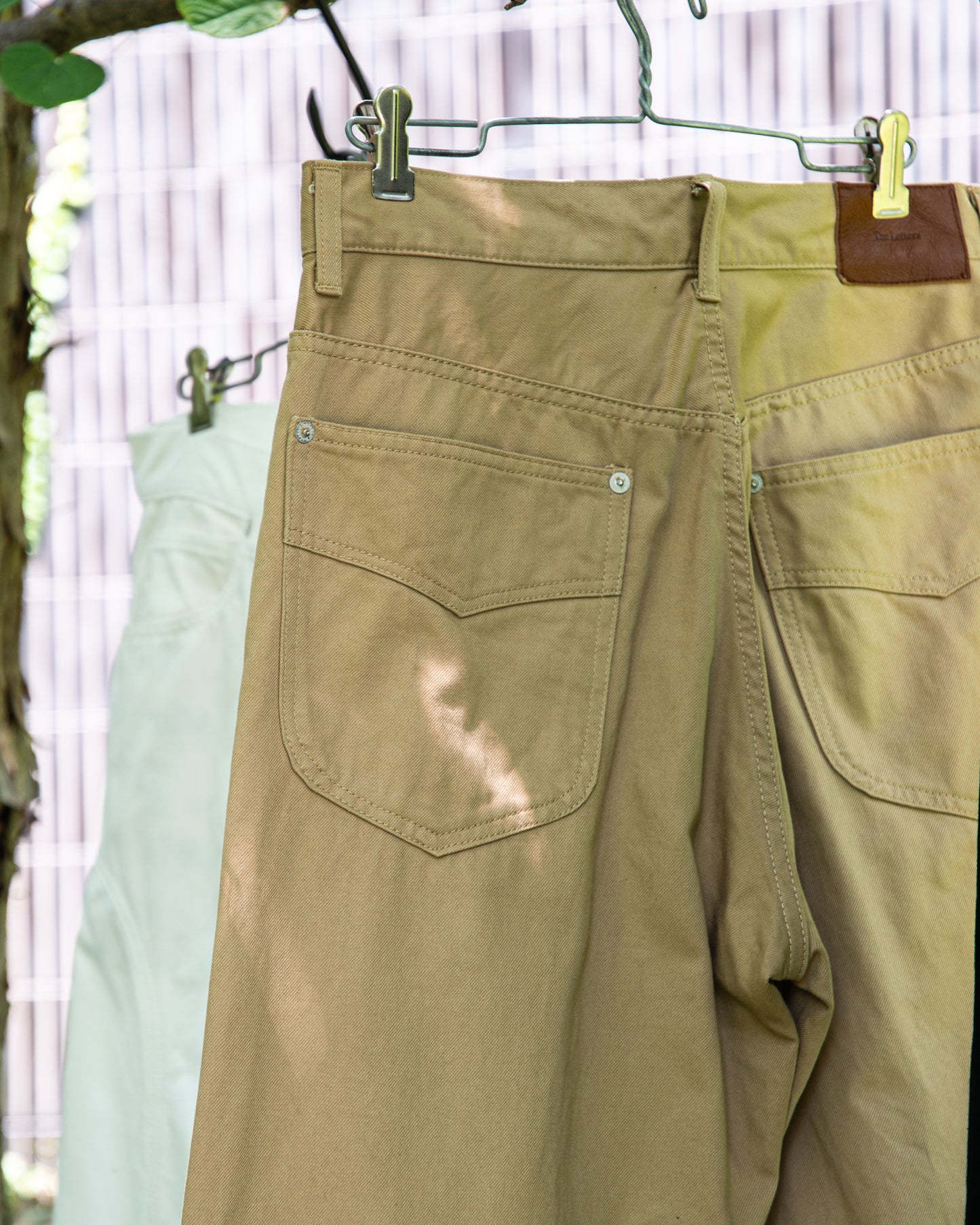 COW BOY 5 POCKET PANTS -COTTON TWILL-