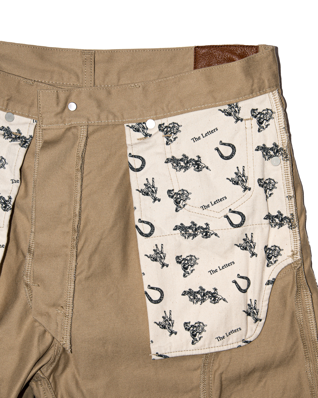 COW BOY 5 POCKET PANTS -COTTON TWILL-