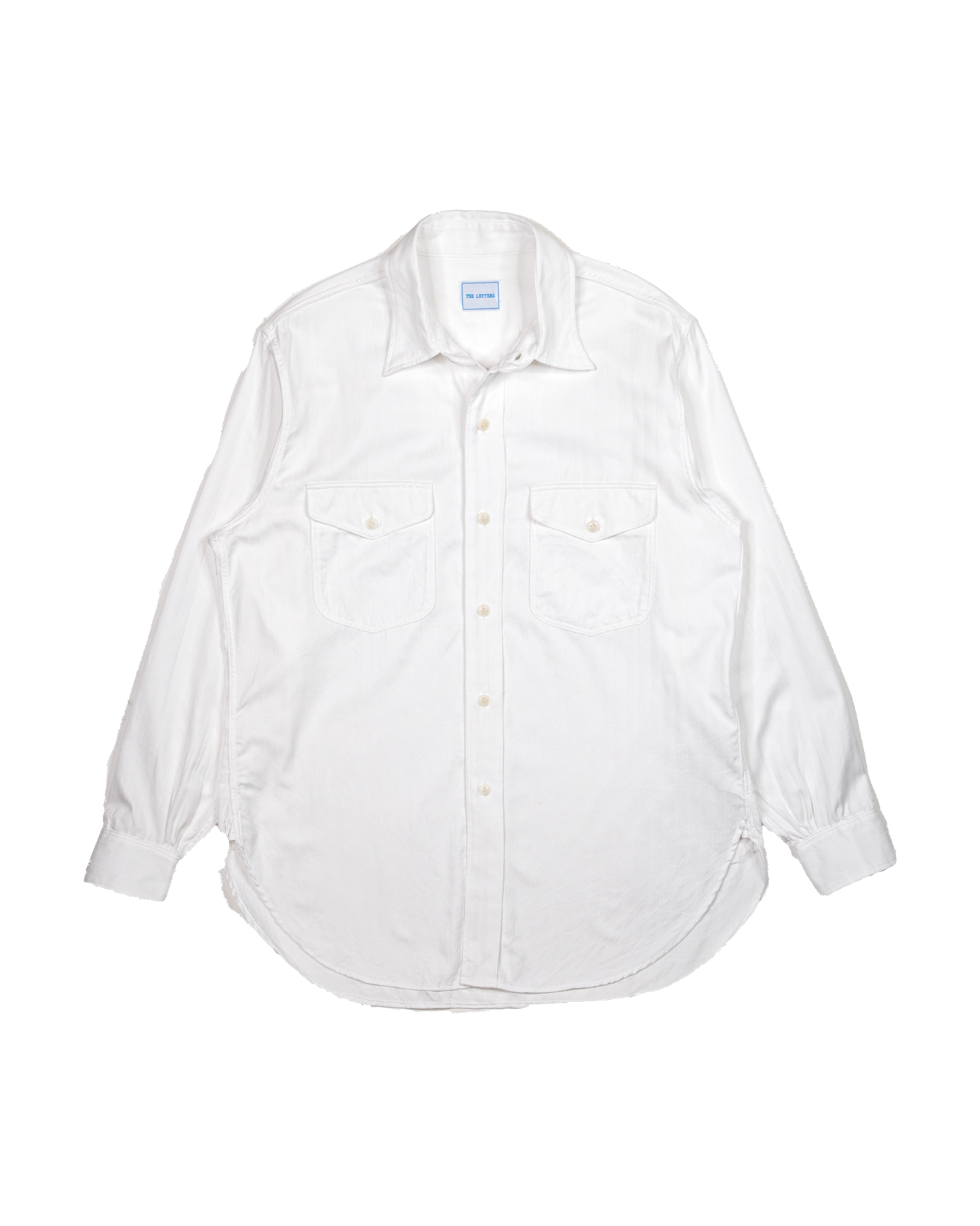 WORKERS SHIRT -COTTON DOBBY HERRINGBONE-