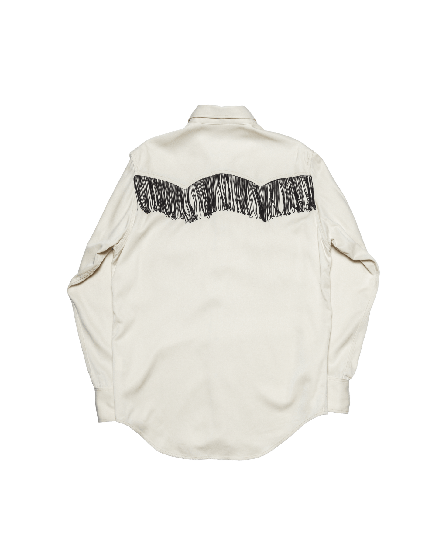 FRINGE WESTERN SHIRT -RAYON GABARDINE-