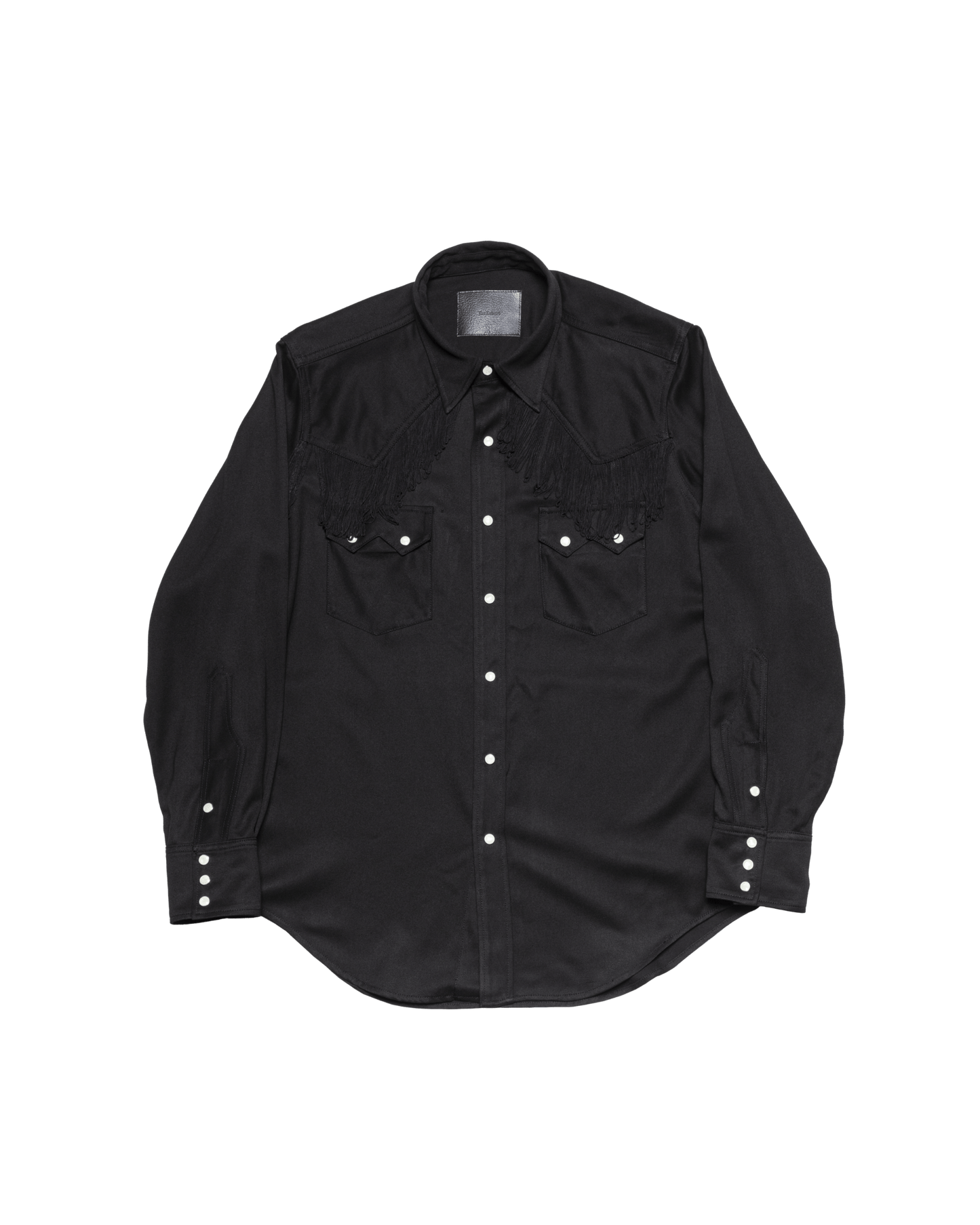 FRINGE WESTERN SHIRT -RAYON GABARDINE-