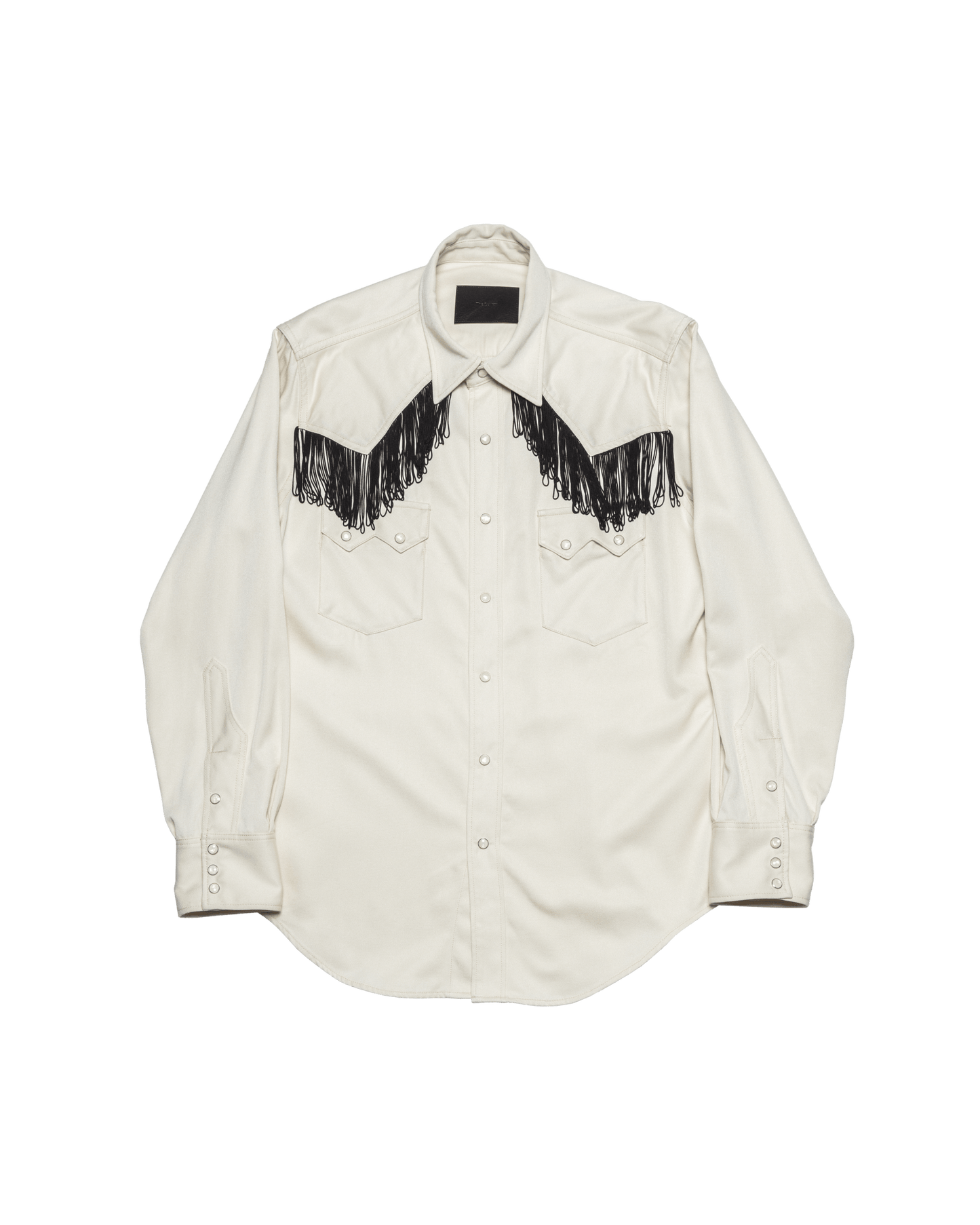 FRINGE WESTERN SHIRT -RAYON GABARDINE-