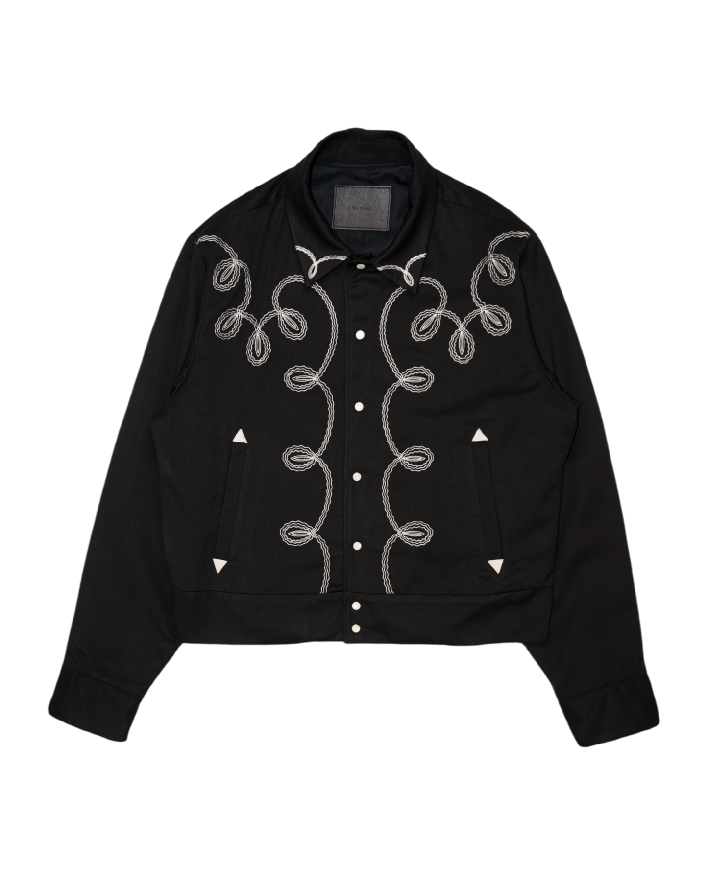 BOLERO EMBROIDERY JACKET -RAYON GABARDINE-