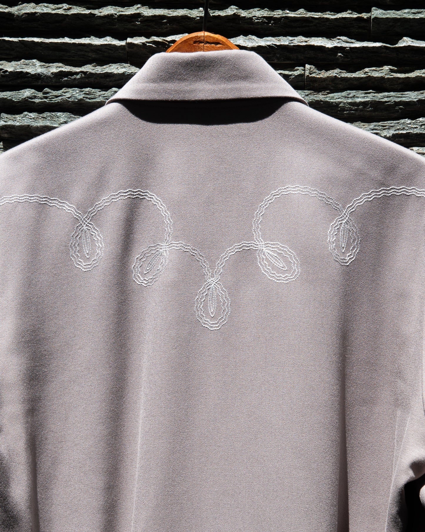BOLERO EMBROIDERY JACKET -RAYON GABARDINE-