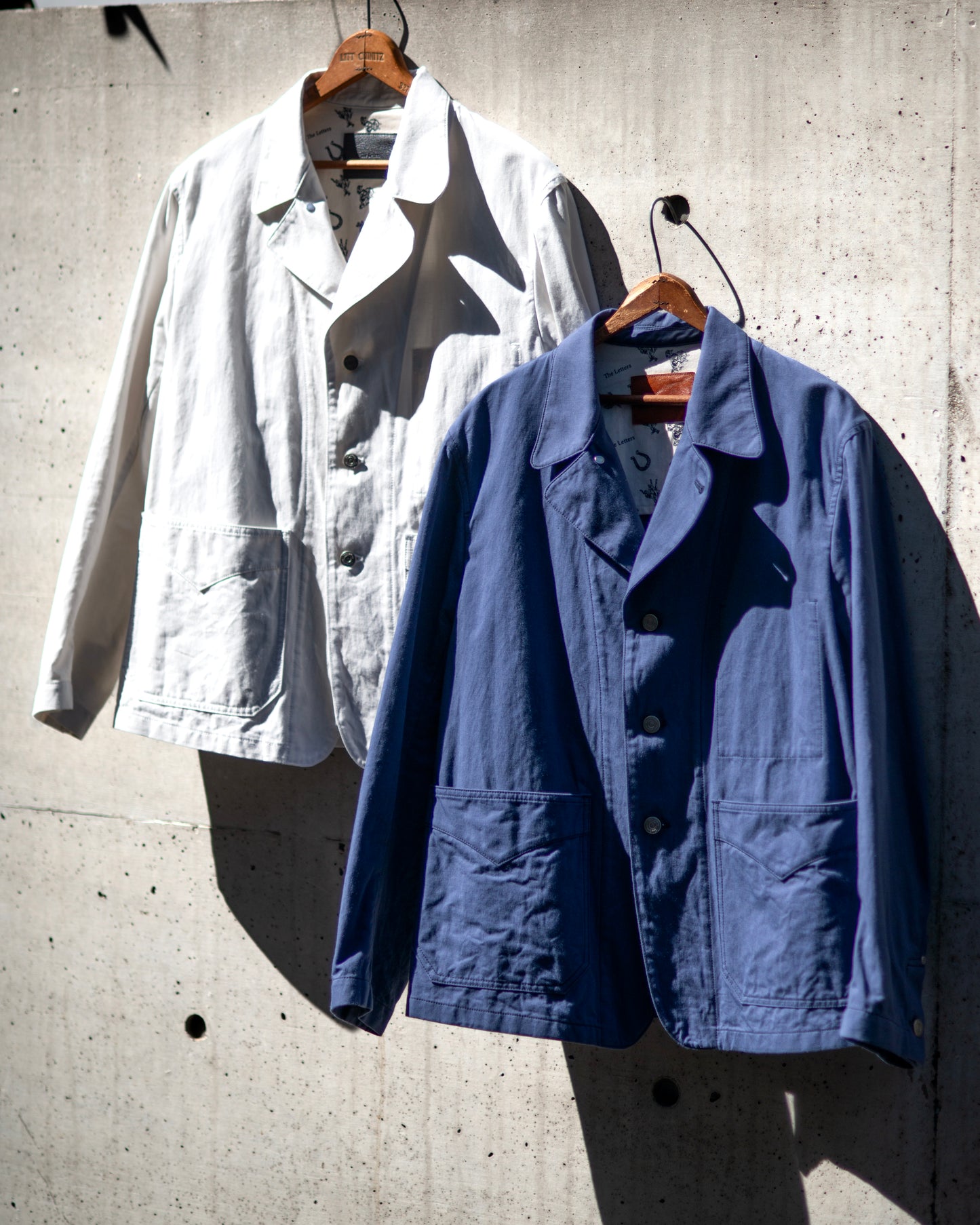WORKERS JACKET -COTTON LINEN TWILL-