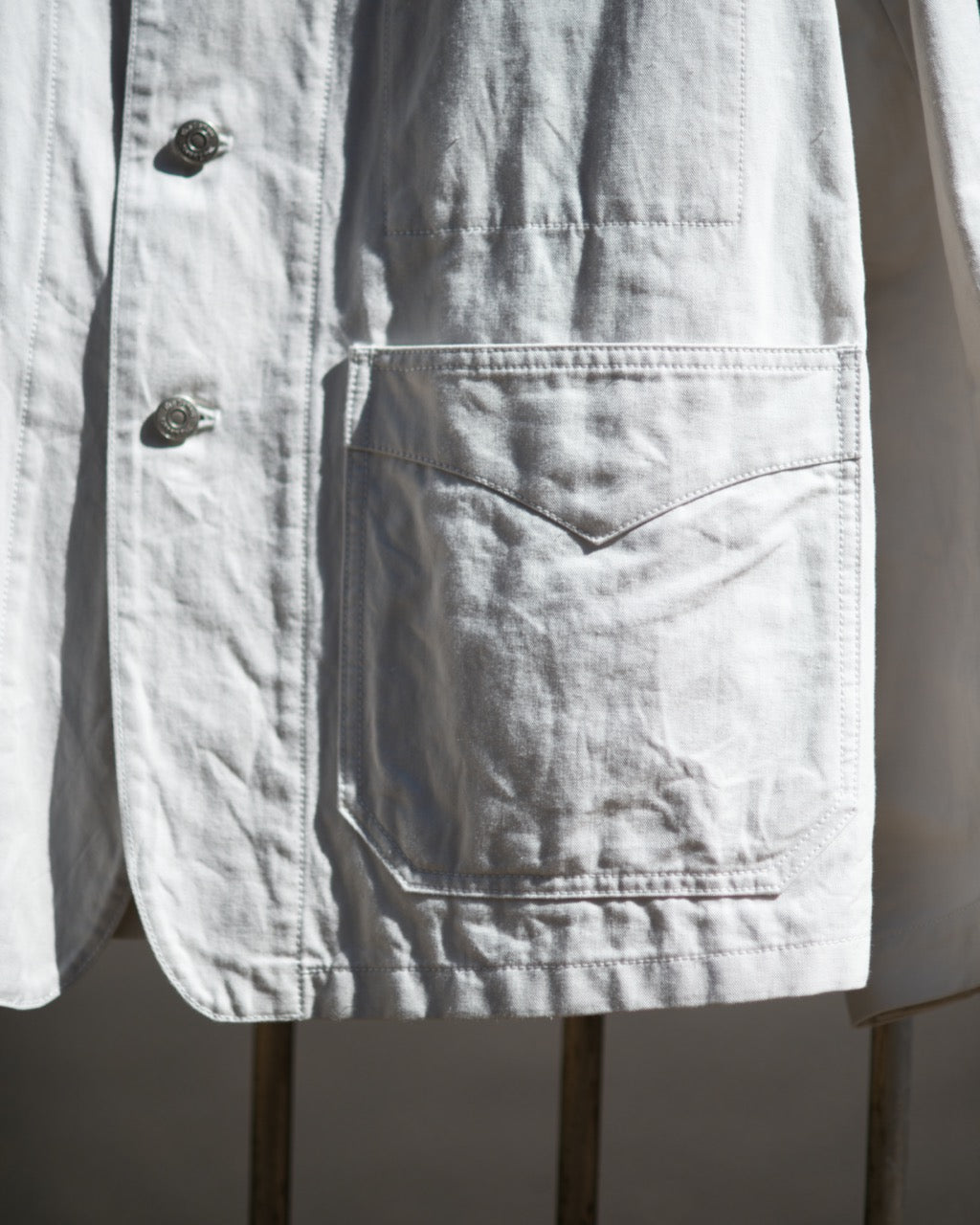 WORKERS JACKET -COTTON LINEN TWILL-