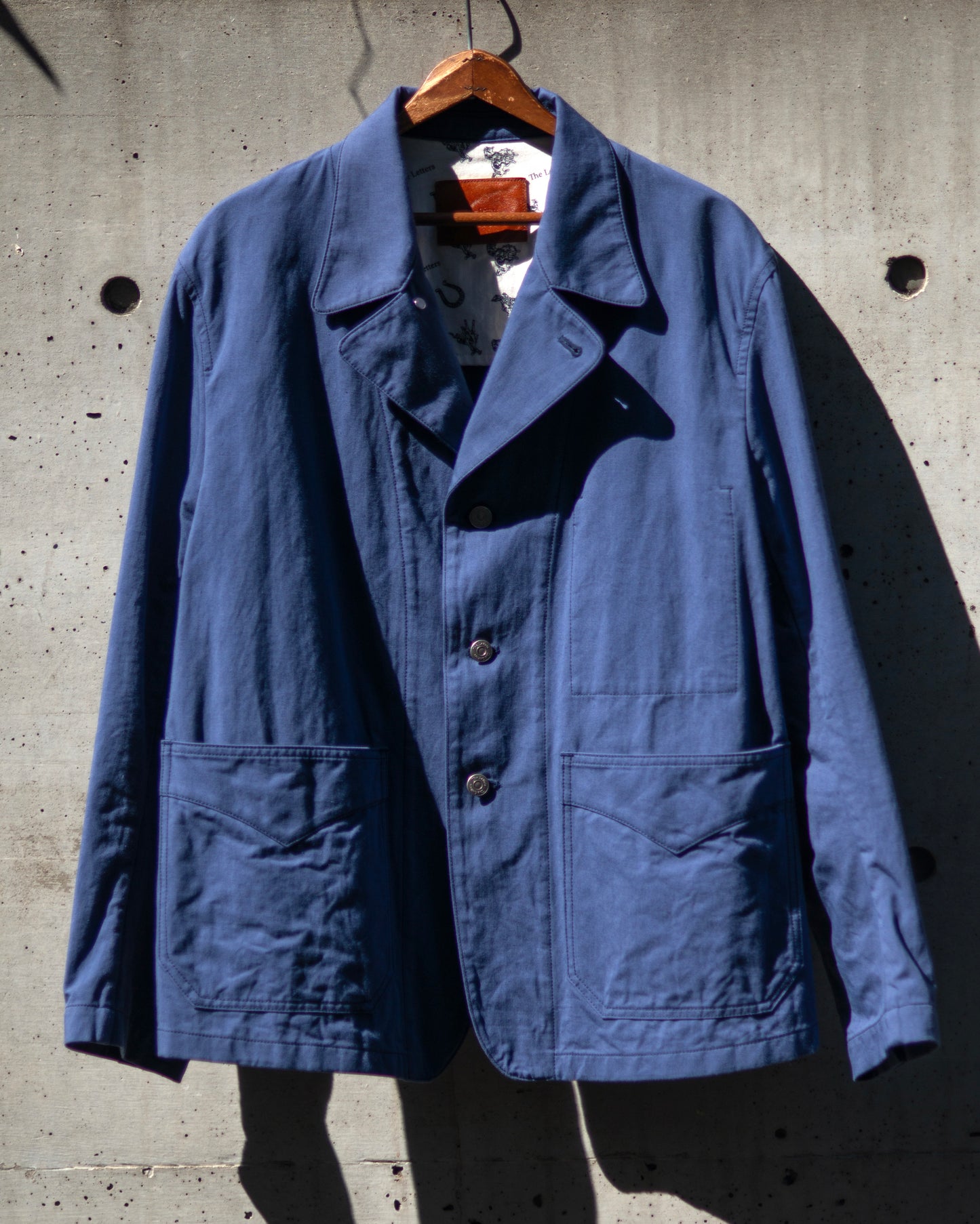 WORKERS JACKET -COTTON LINEN TWILL-
