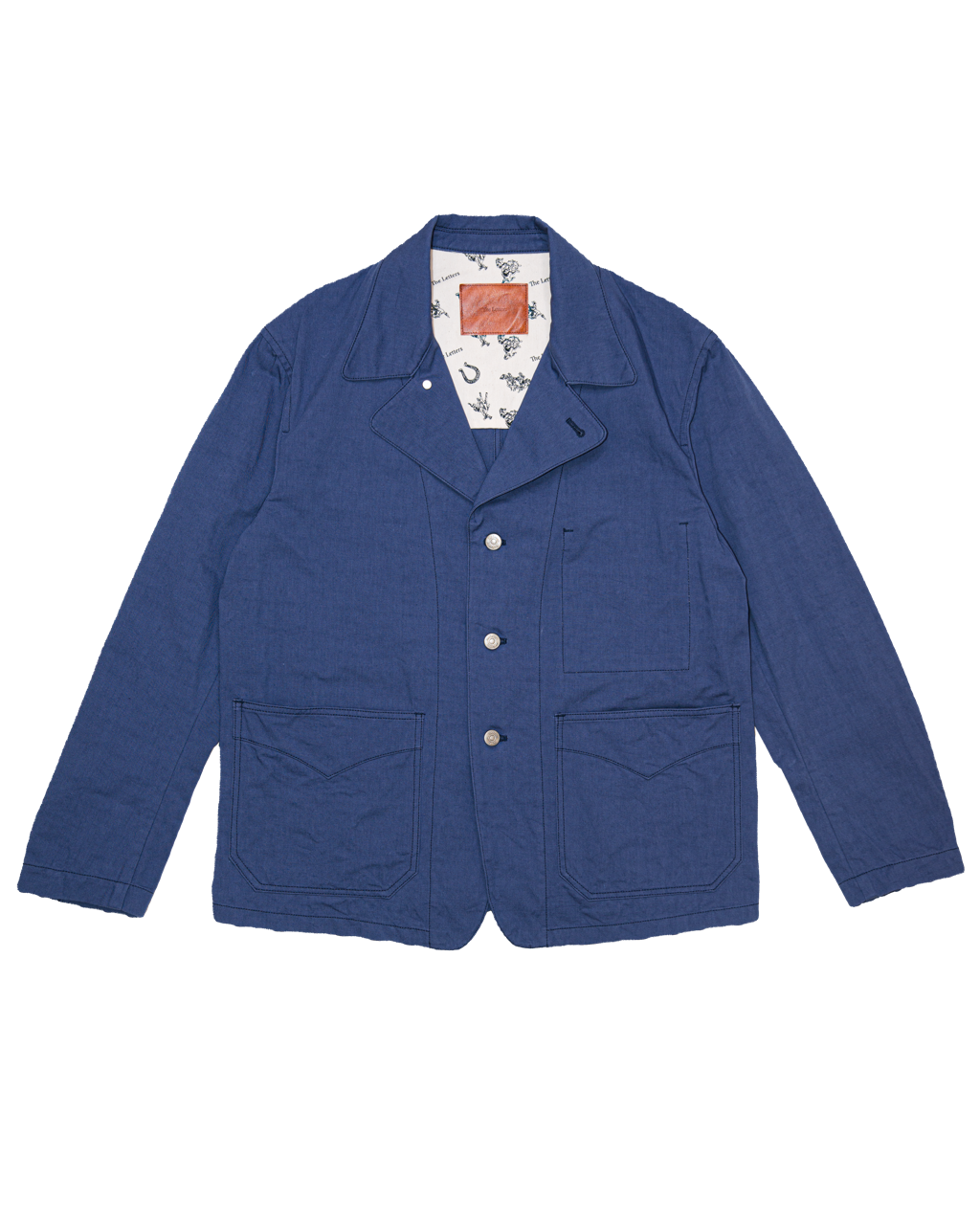 WORKERS JACKET -COTTON LINEN TWILL-