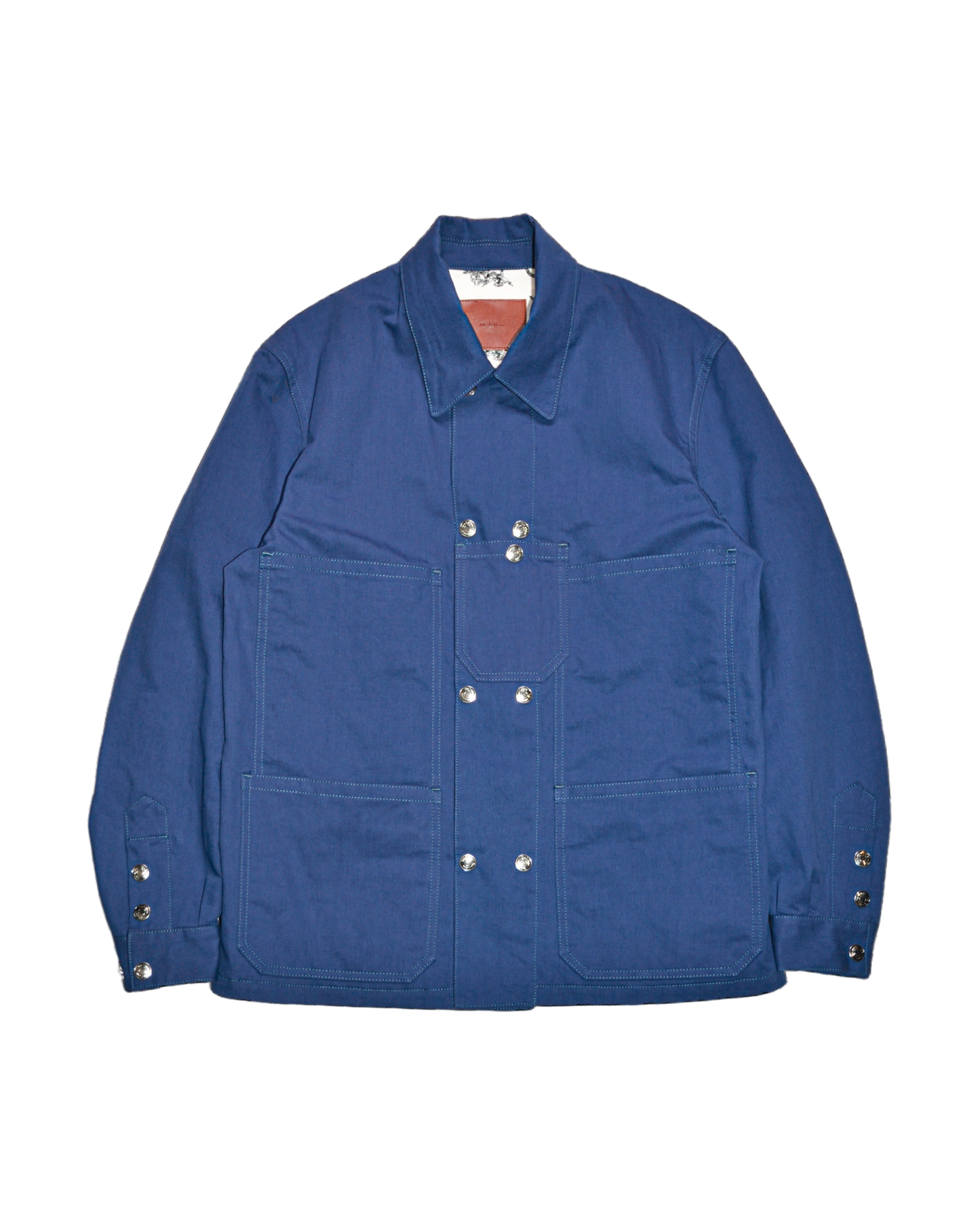 DOUBLE WORKERS JACKET -COTTON LINEN TWILL-