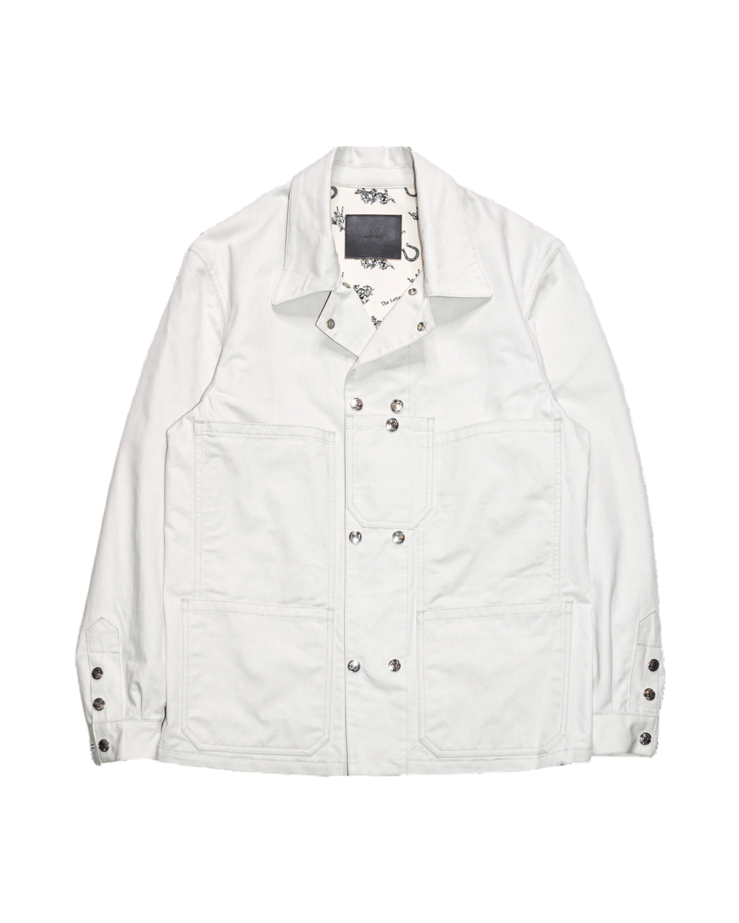 DOUBLE WORKERS JACKET -COTTON LINEN TWILL-