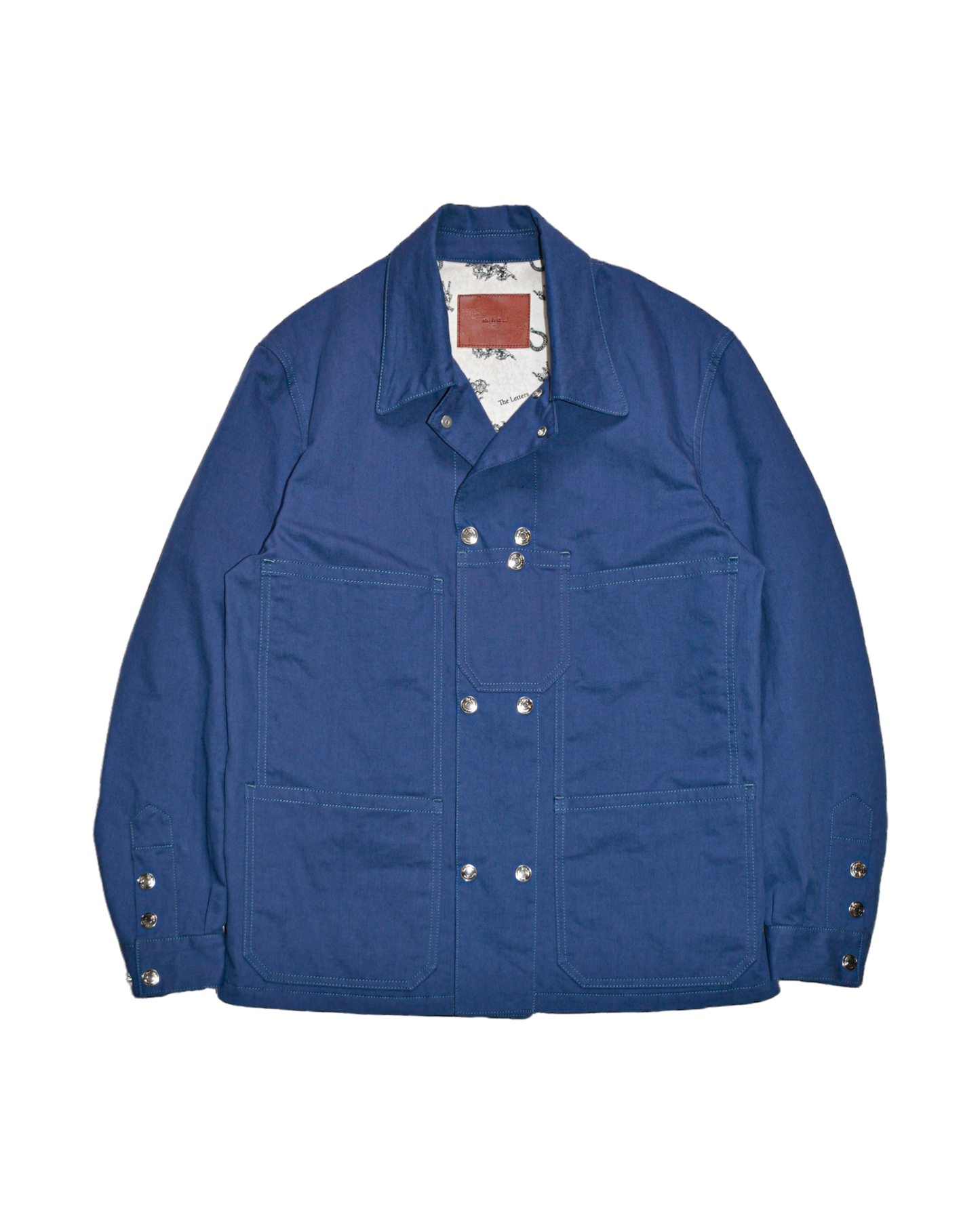 DOUBLE WORKERS JACKET -COTTON LINEN TWILL-