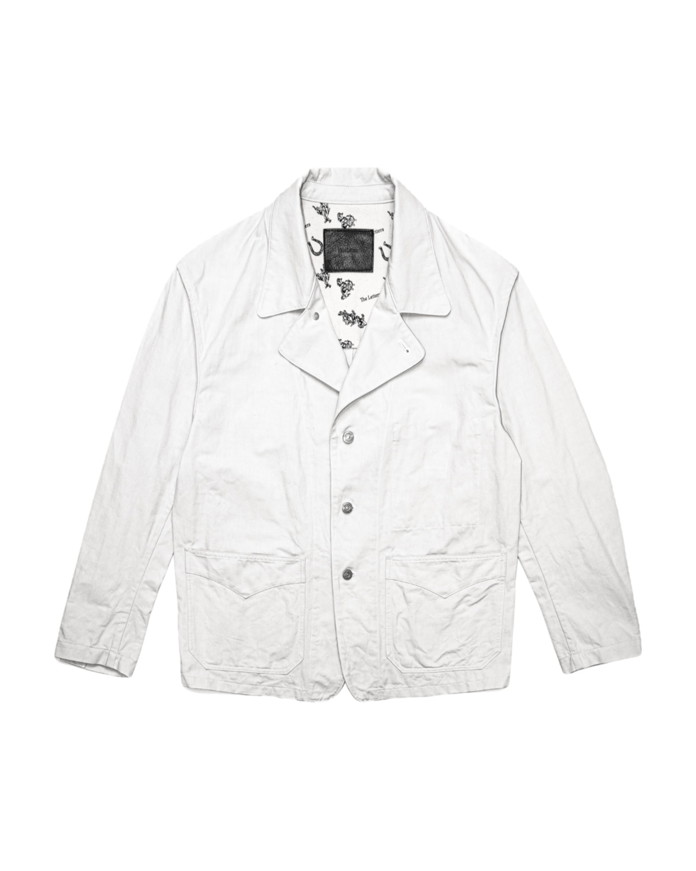 WORKERS JACKET -COTTON LINEN TWILL-