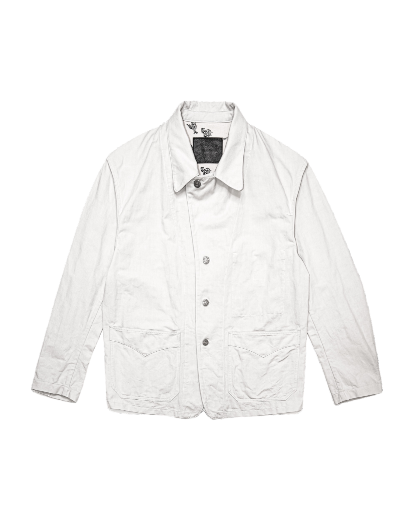WORKERS JACKET -COTTON LINEN TWILL-