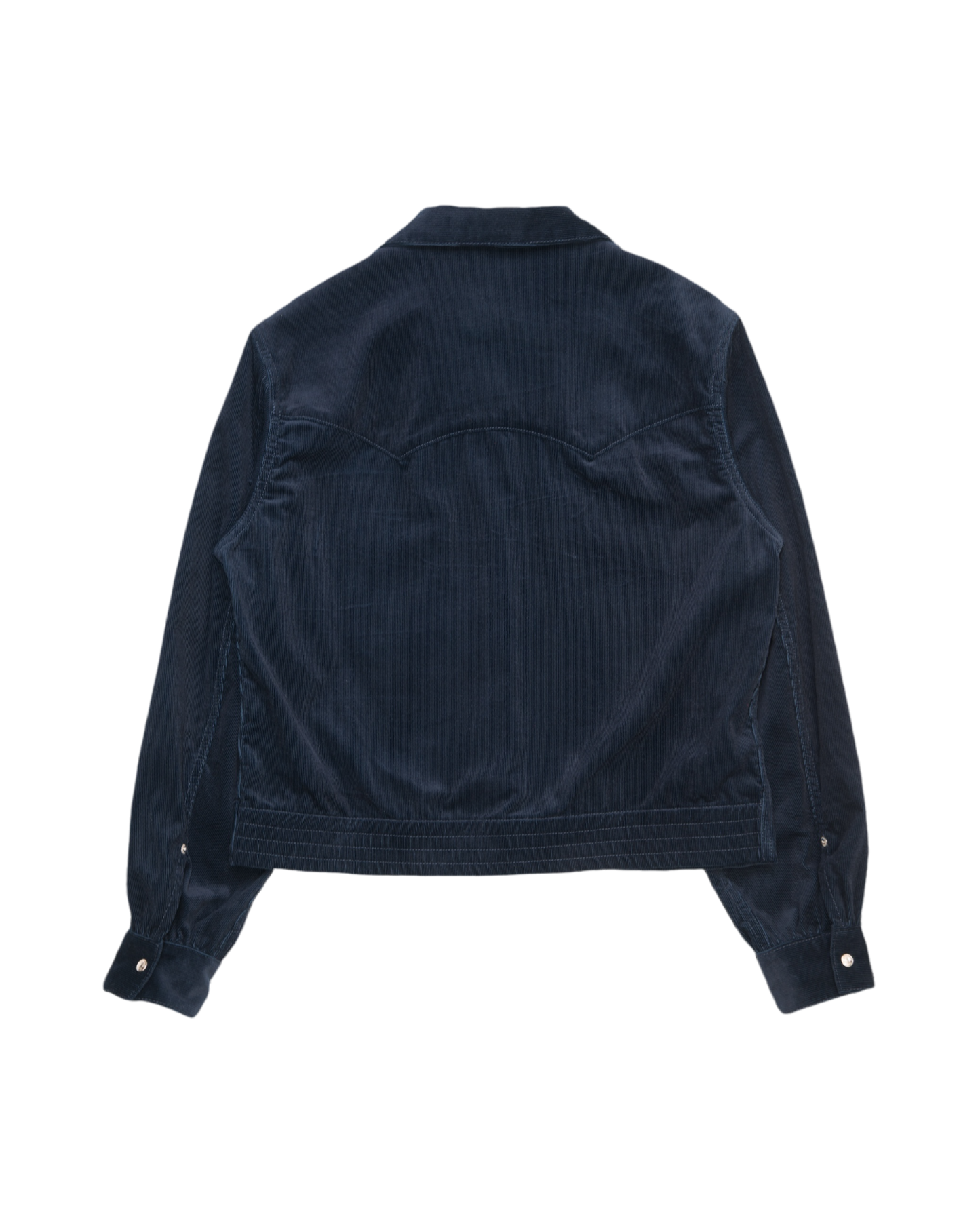 WESTERN SHORT RIB ZIP JACKET -COTTON CORDUROY-