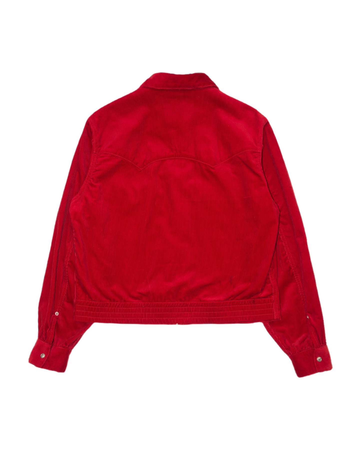 WESTERN SHORT RIB ZIP JACKET -COTTON CORDUROY-