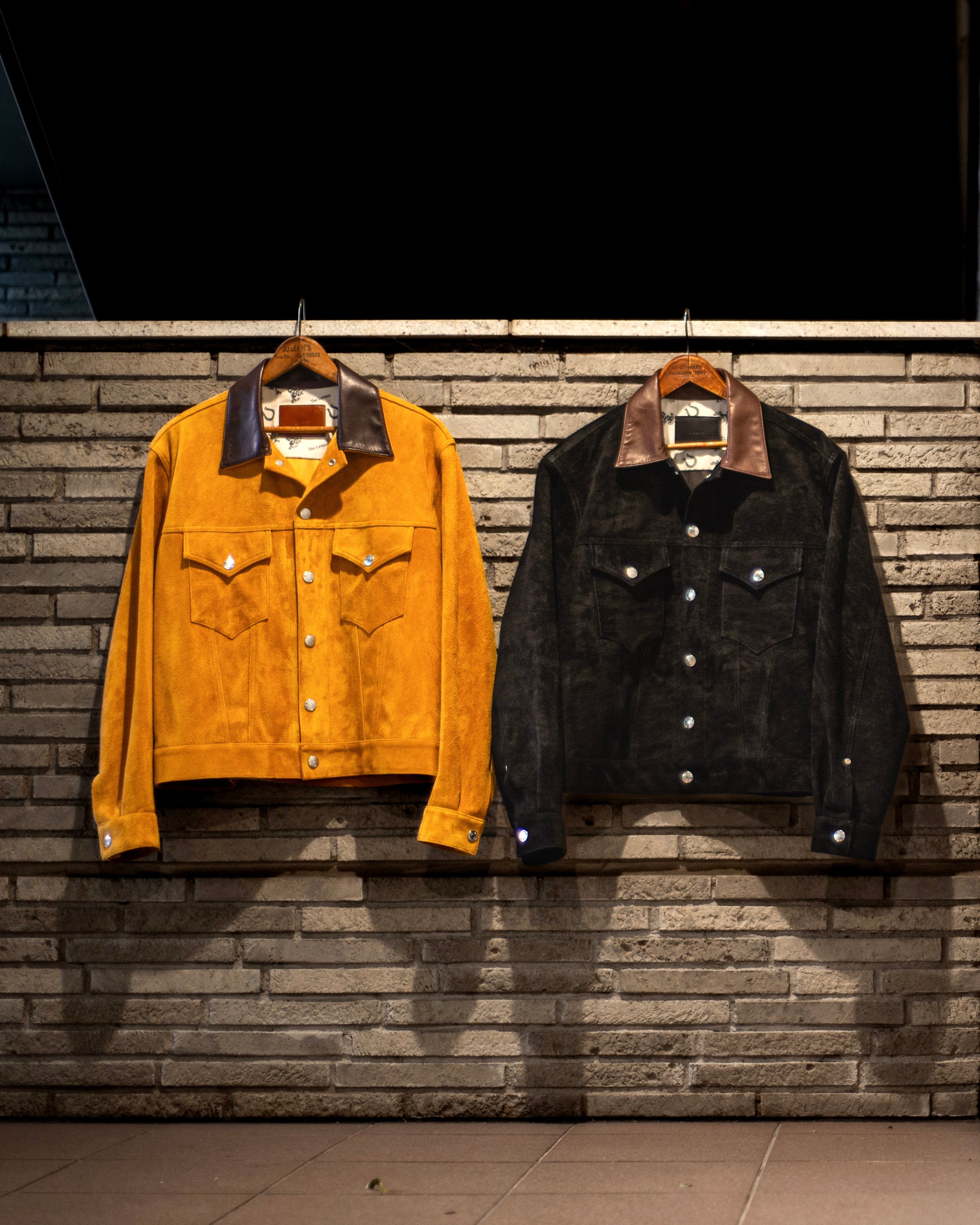 TRUCKER JACKET -HORSE SUEDE- – The Letters