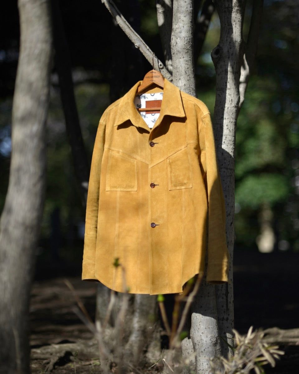 WEST COAST SHIRT -CALF SUEDE-