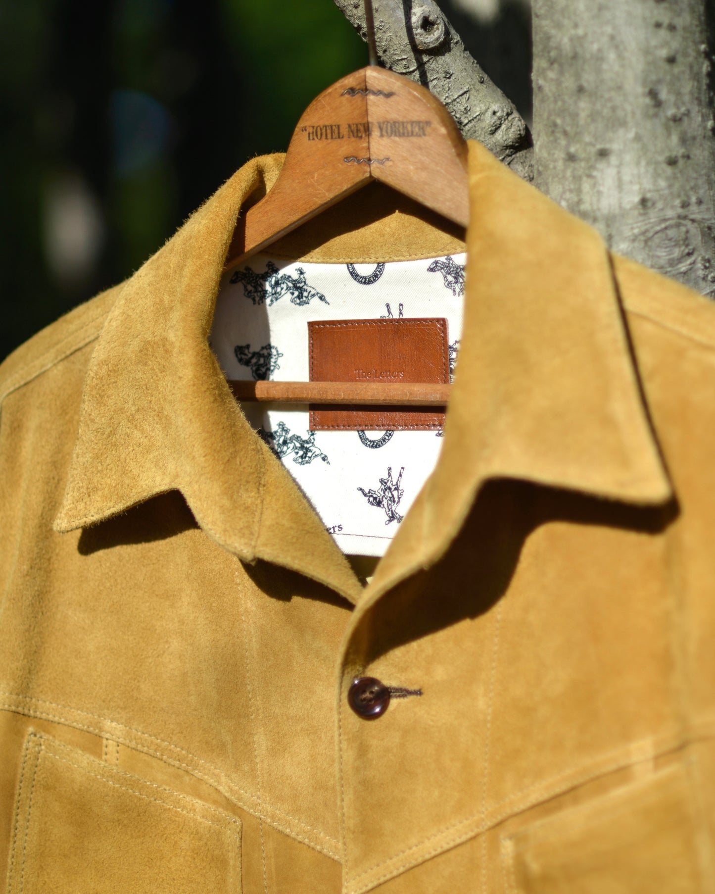 WEST COAST SHIRT -CALF SUEDE-