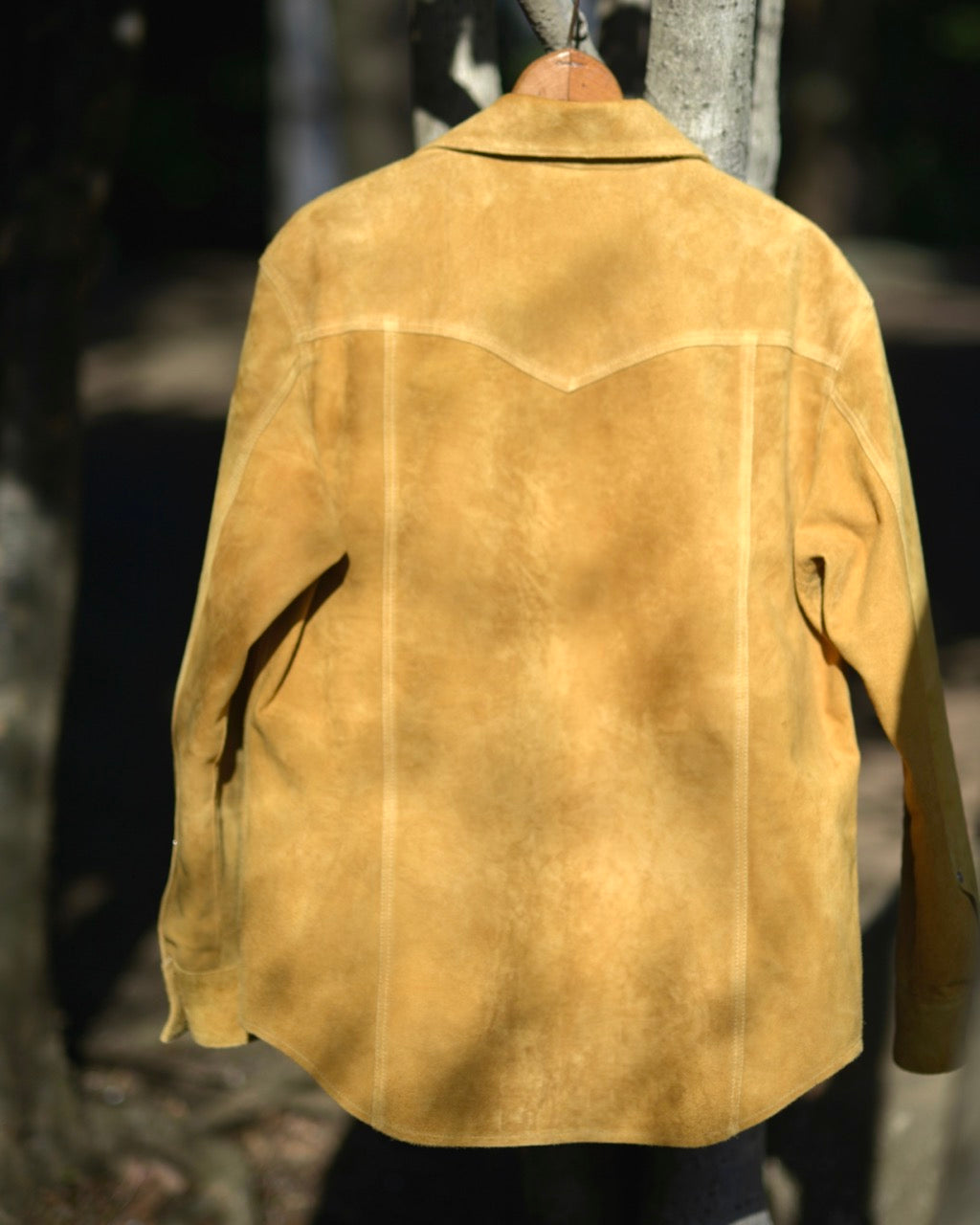 WEST COAST SHIRT -CALF SUEDE-