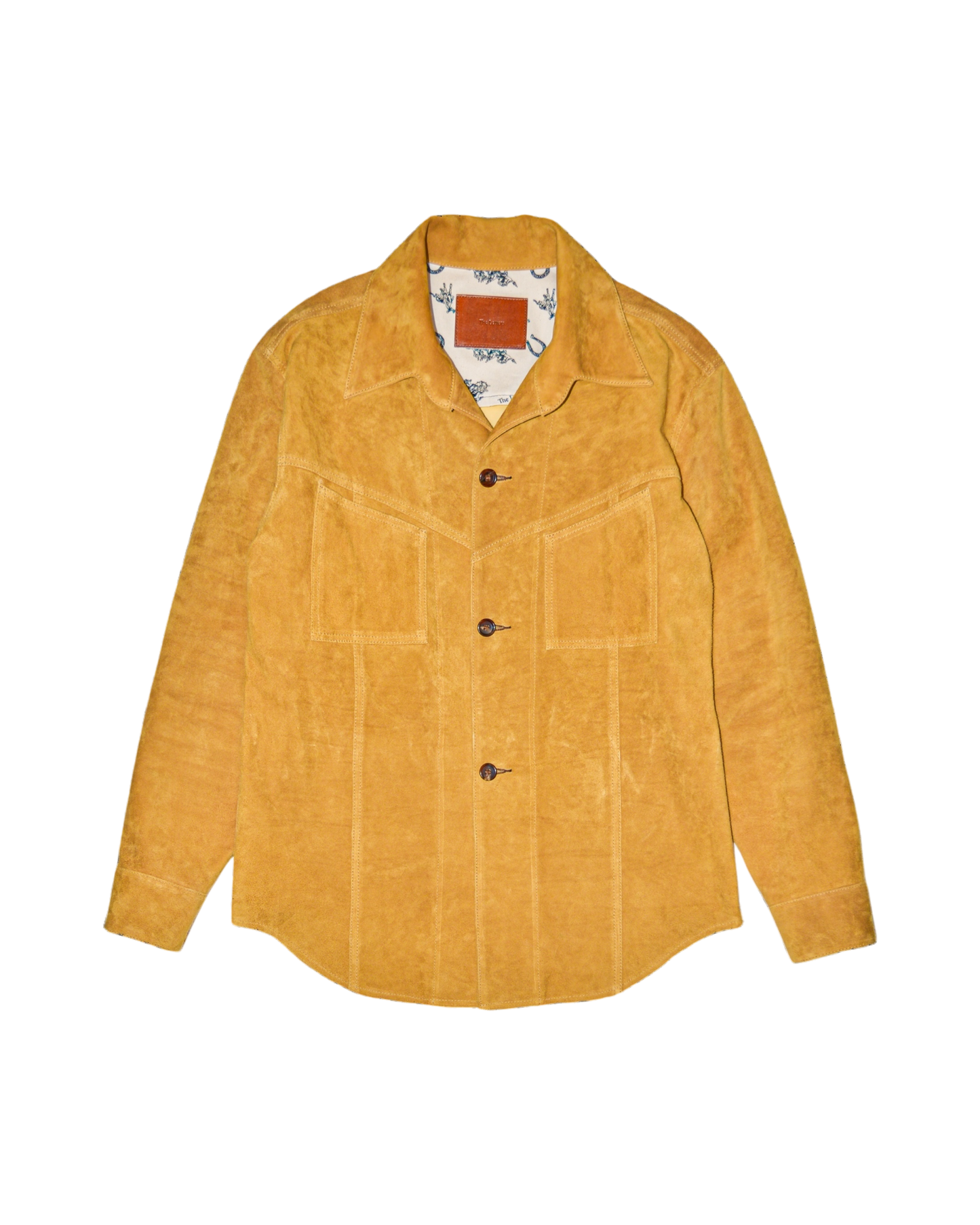 WEST COAST SHIRT -CALF SUEDE-
